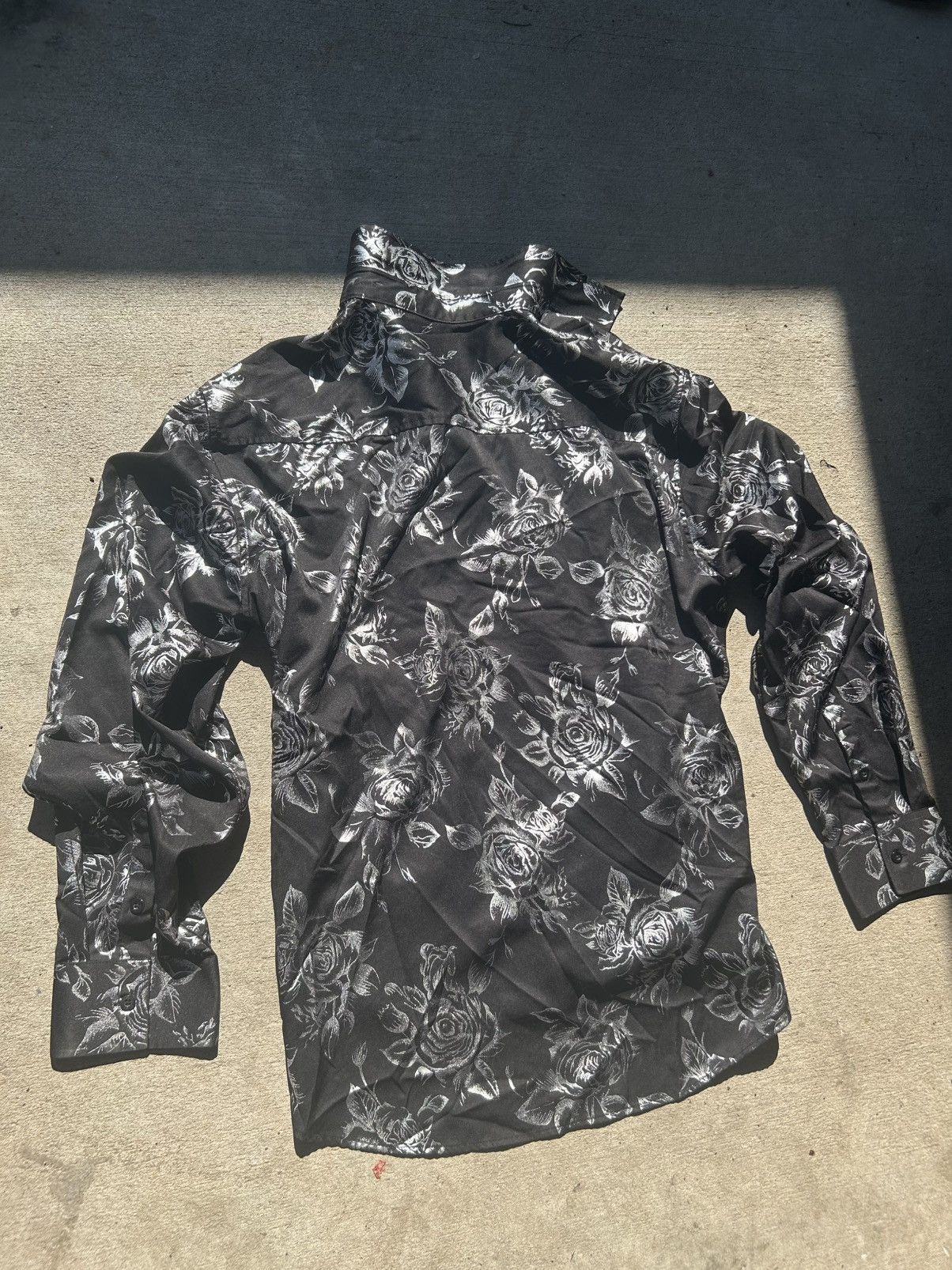 Tornado Mart Floral button-up long sleeve 2000’s vintage Size US XL / EU 56 / 4 - 3 Thumbnail