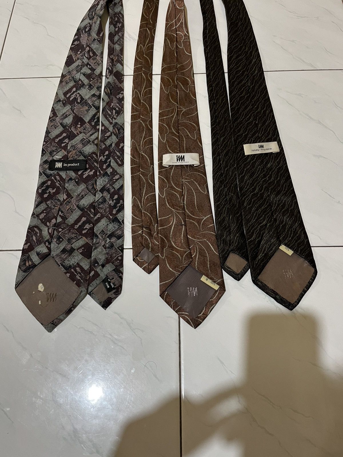 Issey Miyake 🔥Vintage Issey Miyake Ties Size ONE SIZE - 3 Thumbnail