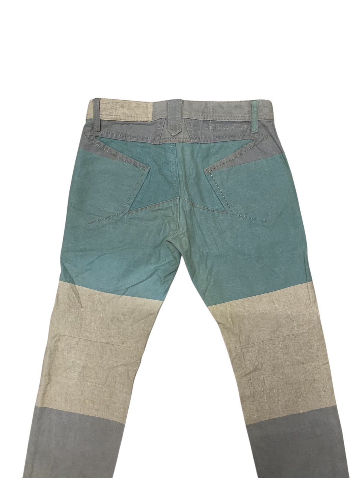 Marithe + Francois Girbaud MARITHE FRANCOIS GIRBAUD COLOUR BLOCK DENIM JEANS Size US 31 - 4 Thumbnail