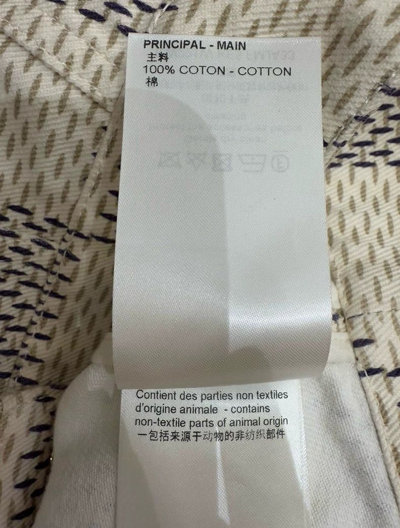 Louis Vuitton Louis Vuitton White checkered denim jacket Size S / US 4 / IT 40 - 9 Thumbnail