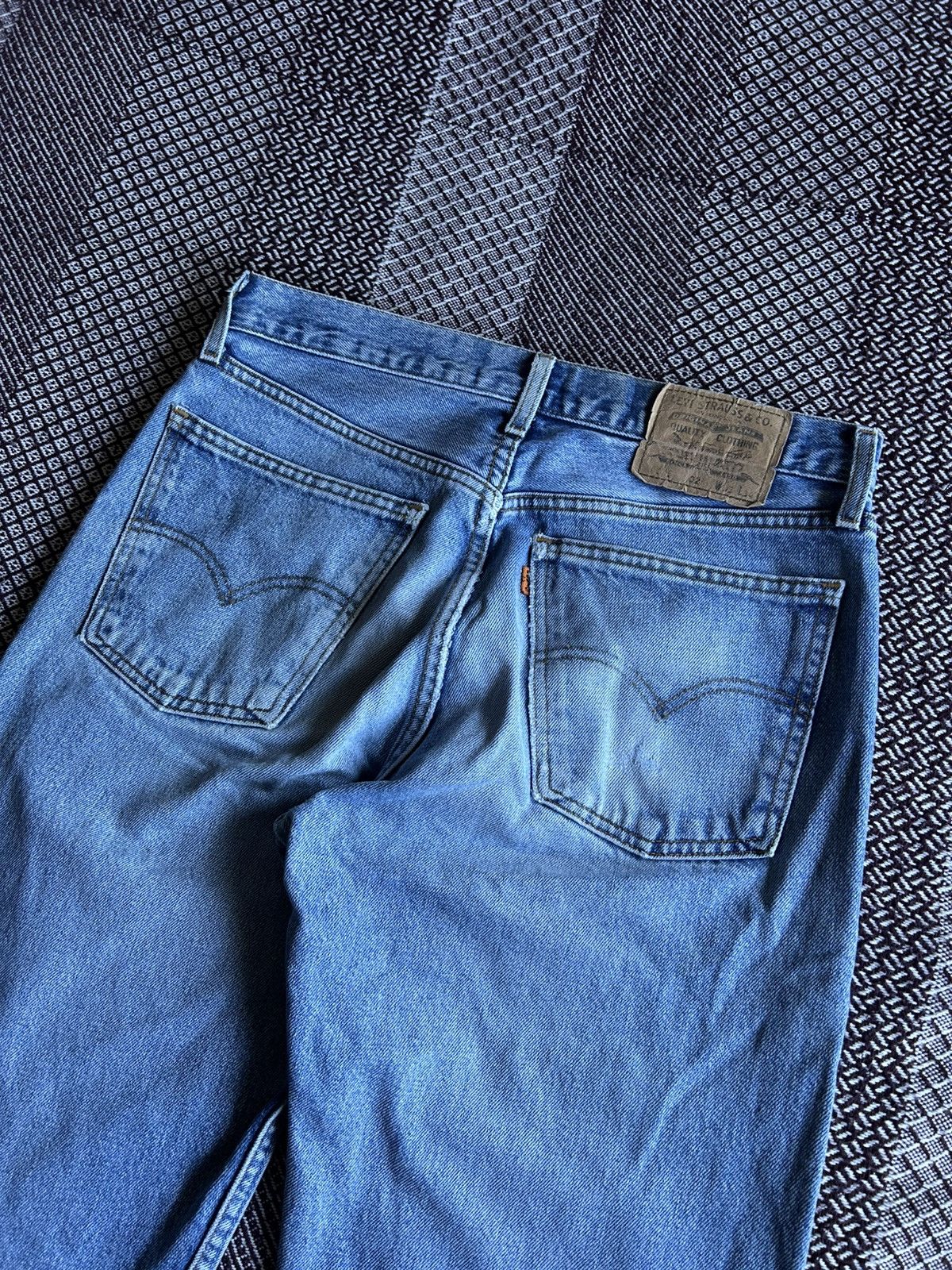 Levi's Vintage 615 Levis Jeans Denim Distressed 90s Streetwear Vibe Size US 33 - 7 Thumbnail