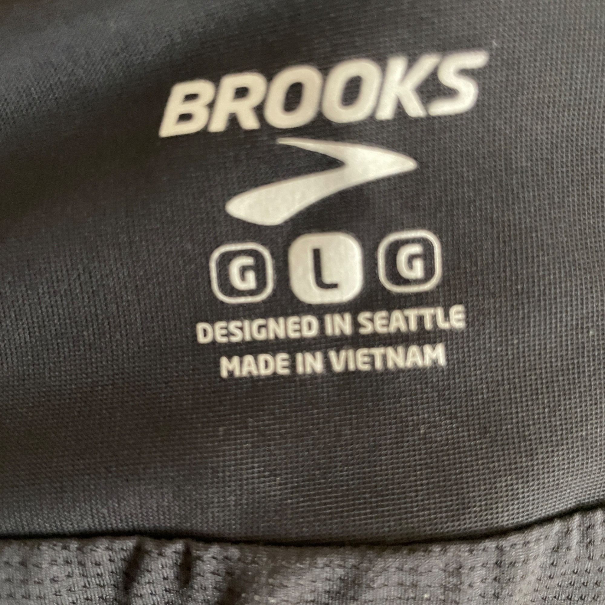 Brooks Brooks Womens Running Shorts With Inner Liner Black & Multic Size 31" - 4 Thumbnail