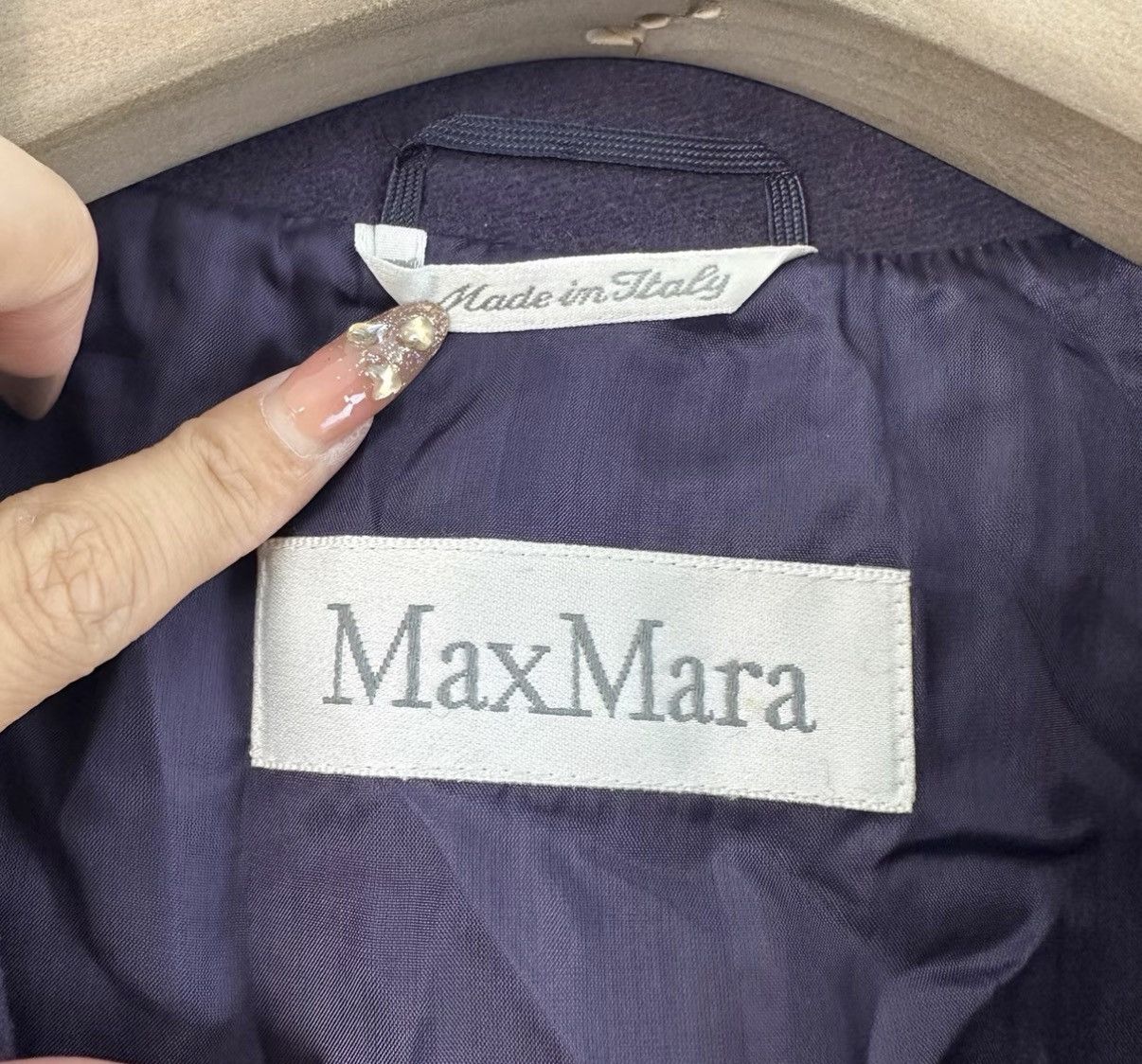 Max Mara MaxMara Purple Single-Breasted Blazer K12 Size XS / US 0-2 / IT 36-38 - 4 Thumbnail