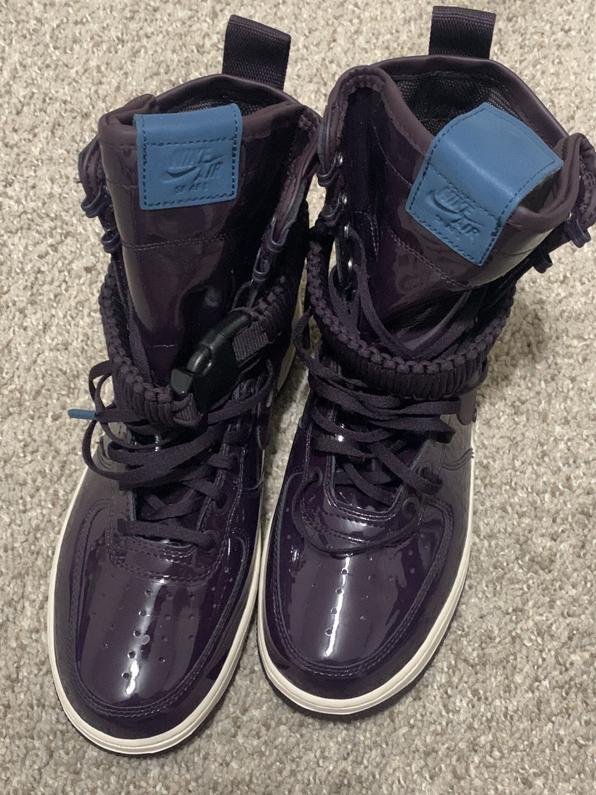Nike Ruby Rose x Nike Wmns SF Air Force 1 Premium 'Port Wine' SZ8 Size US 8 / IT 38 - 2 Thumbnail