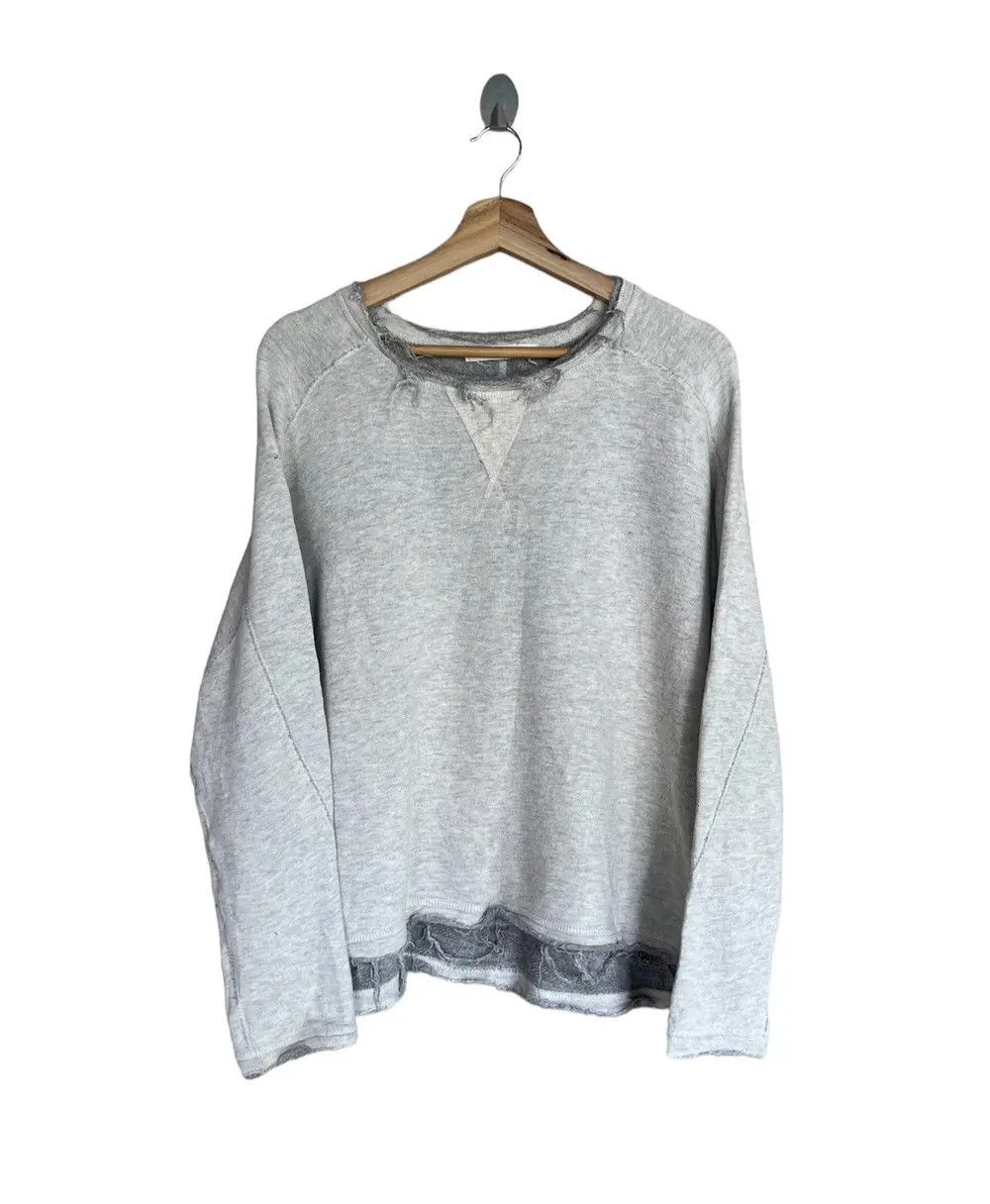 Japanese Brand Japanese Brand Flamingo Firm Distressed Sweatshirt Size US S / EU 44-46 / 1 - 1 Thumbnail