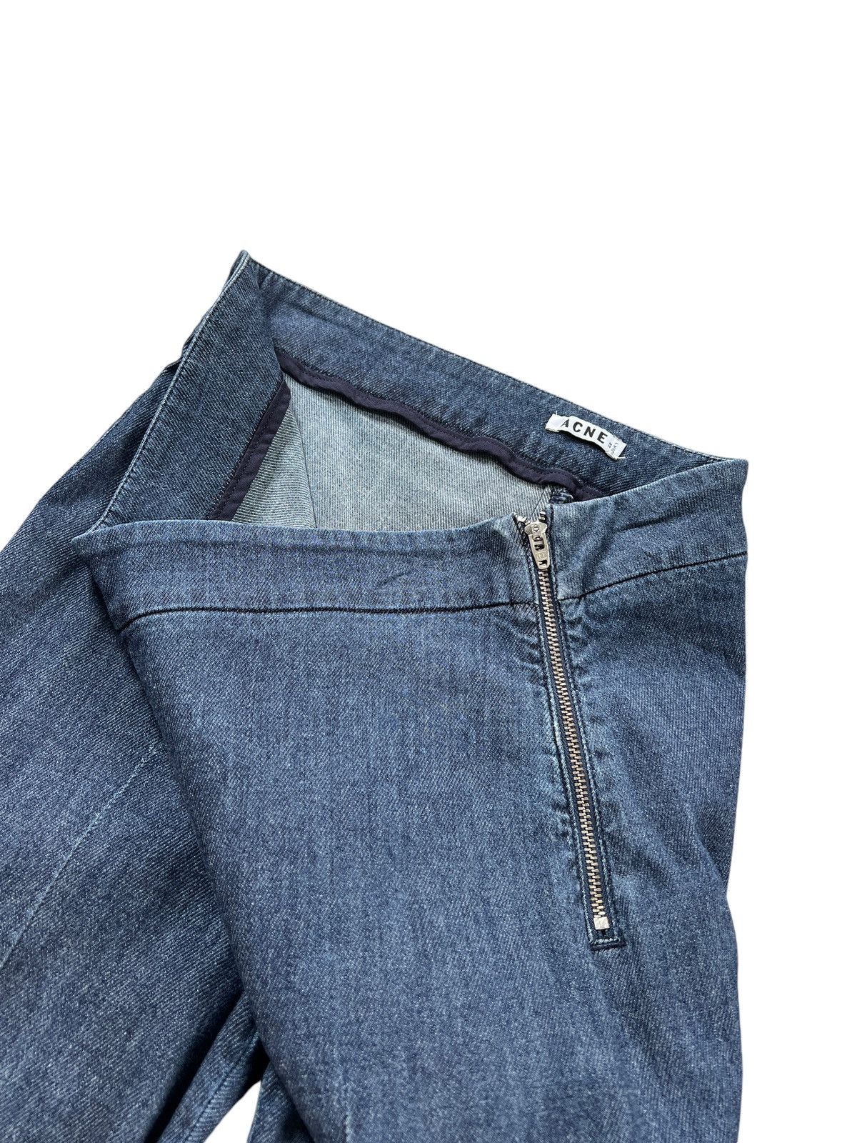 Acne Studios Acne SS13 Ripped Line Detail Stretch Denim Pants Size 31" - 7 Thumbnail