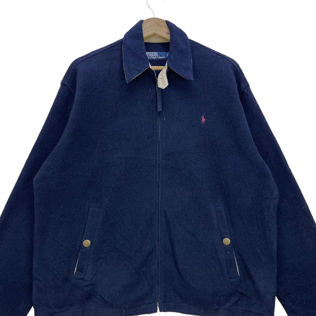 Polartec 🔥Vintage Polo Ralph Lauren Fleece Polartec Tiny pony Logo Size US M / EU 48-50 / 2 - 3 Thumbnail