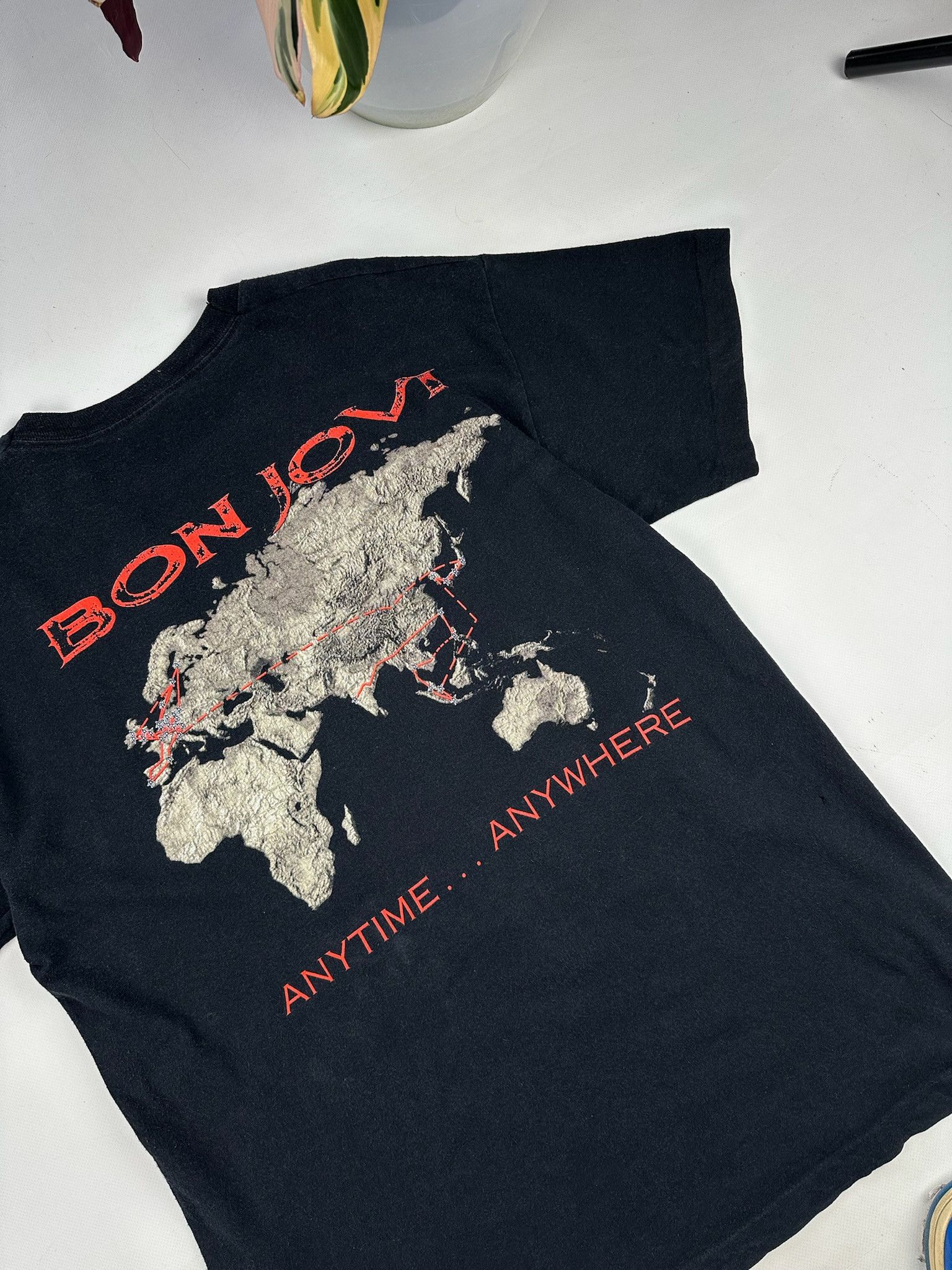 Band Tees vintage bon jovi shirts Size US L / EU 52-54 / 3 - 8 Thumbnail