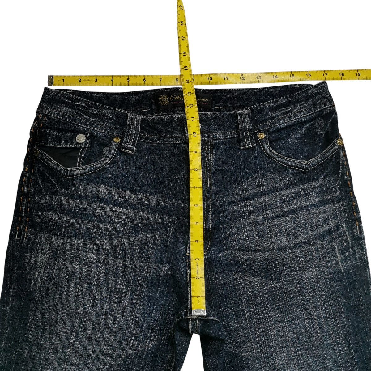 KMRii Oririns Distressed Flared,Bootcut Jeans Size US 34 / EU 50 - 8 Thumbnail