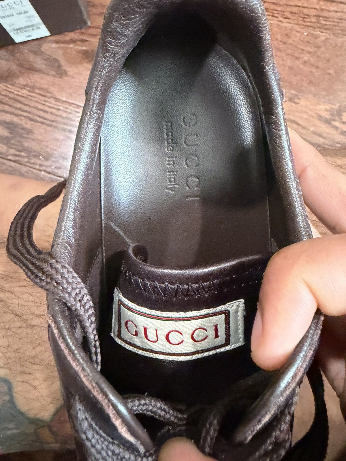 Gucci Gucci Brown Casual Shoes Size US 10.5 / EU 43-44 - 6 Thumbnail