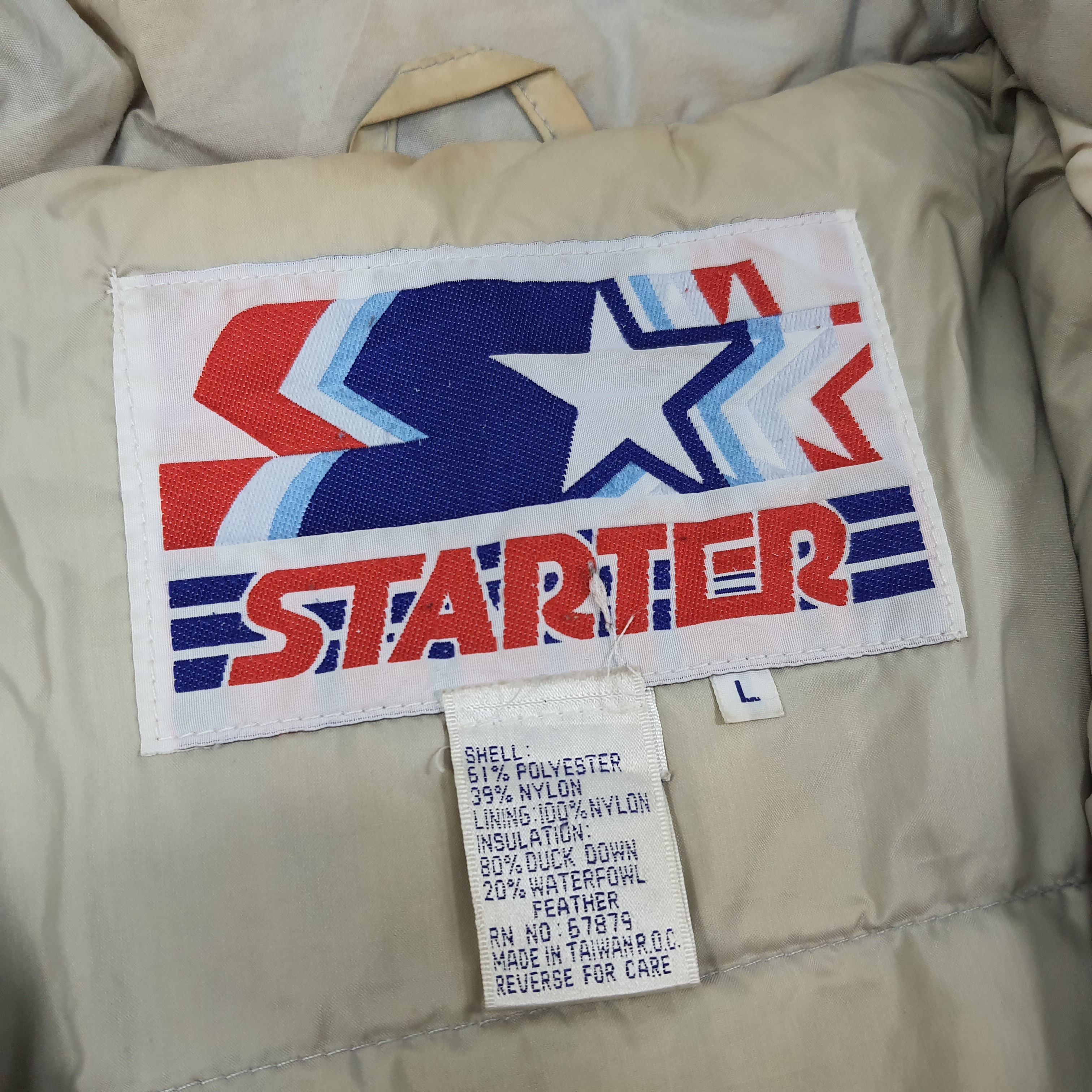 NFL × Starter × Vintage Vintage Starter NFL Raiders Sports Team Jacket C230N24 Size US XXL / EU 58 / 5 - 8 Thumbnail