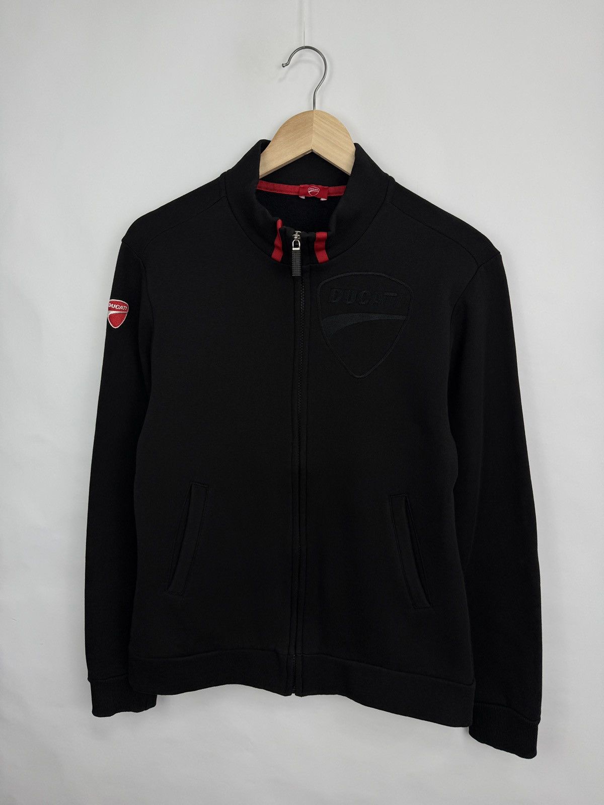 Ducati 🇮🇹 Ducati Moto Racing Track Jacket Zip Sweatshirt Rare Retro Size US M / EU 48-50 / 2 - 3 Thumbnail