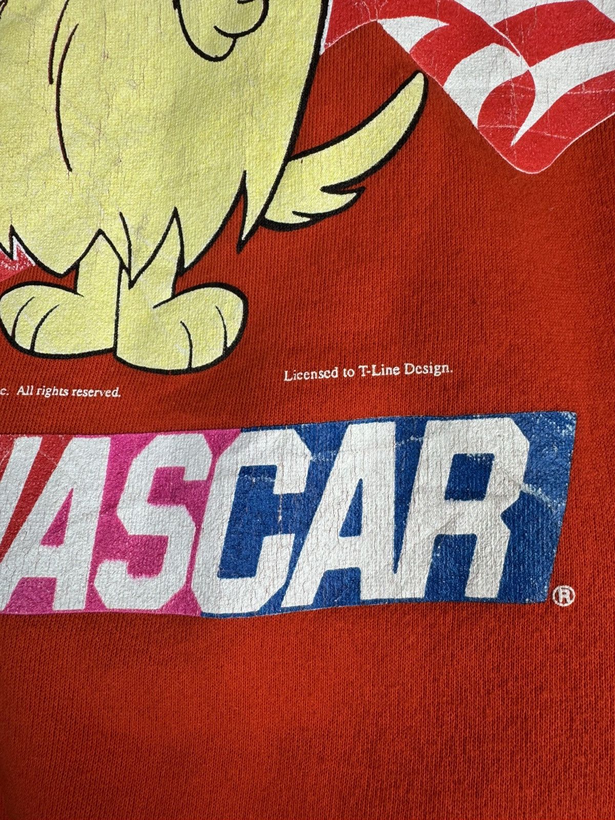 NASCAR Vintage 90s Wacky Races Nascar Sweatshirt Made in USA Size US M / EU 48-50 / 2 - 9 Thumbnail