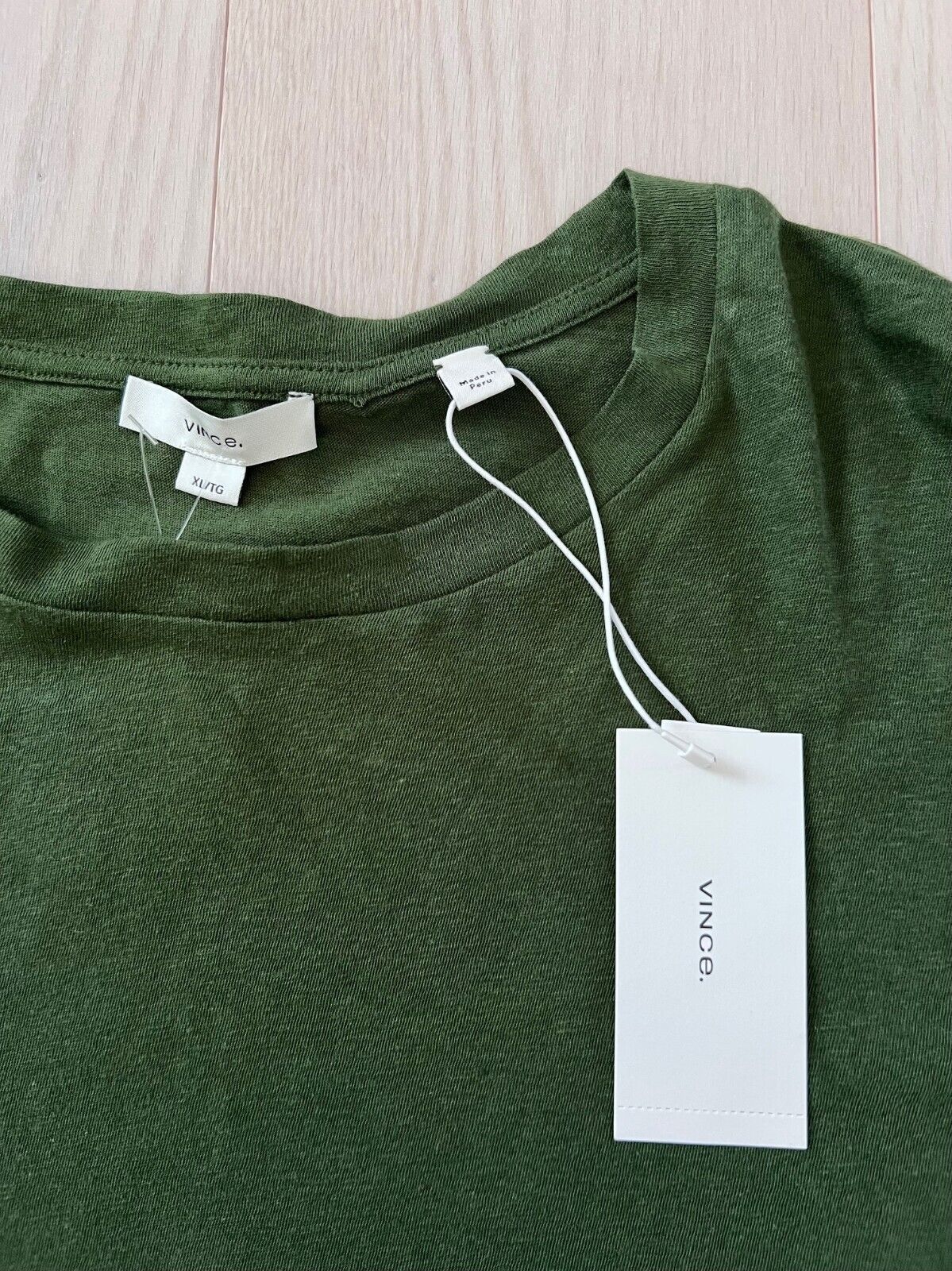 Vince Vince. Easy Tee in Herb Green ( XL ) Size XL / US 12-14 / IT 48-50 - 6 Thumbnail