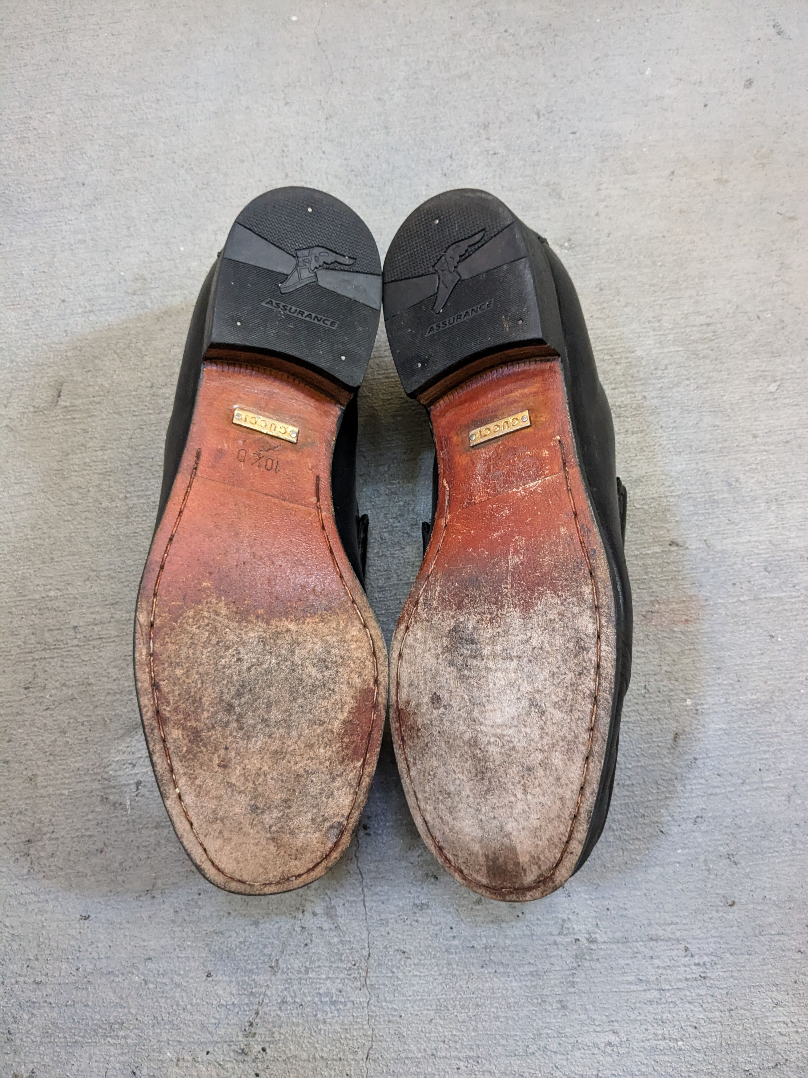 Gucci Gucci Horsebit Loafers Black Leather 10.5 Snaffle Slip On Size US 10.5 / EU 43-44 - 12 Thumbnail
