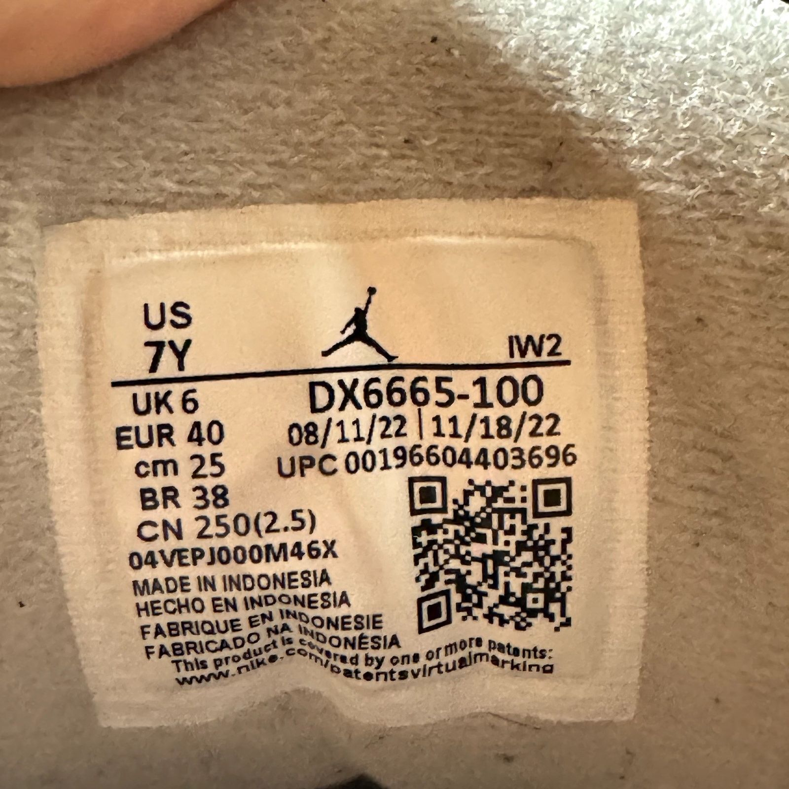 Jordan Brand × Nike Size 7 - Nike Air Jordan 3 Retro GS Hide N Sneak Men's Shoes Size US 7 / EU 40 - 8 Thumbnail