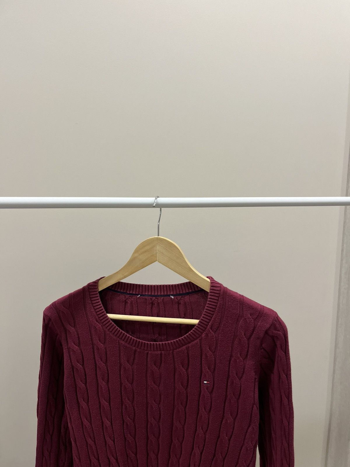 Tommy Hilfiger Vintage Polo Ralph Lauren style Sweater Knit Mini Mens 90s Size US M / EU 48-50 / 2 - 2 Thumbnail