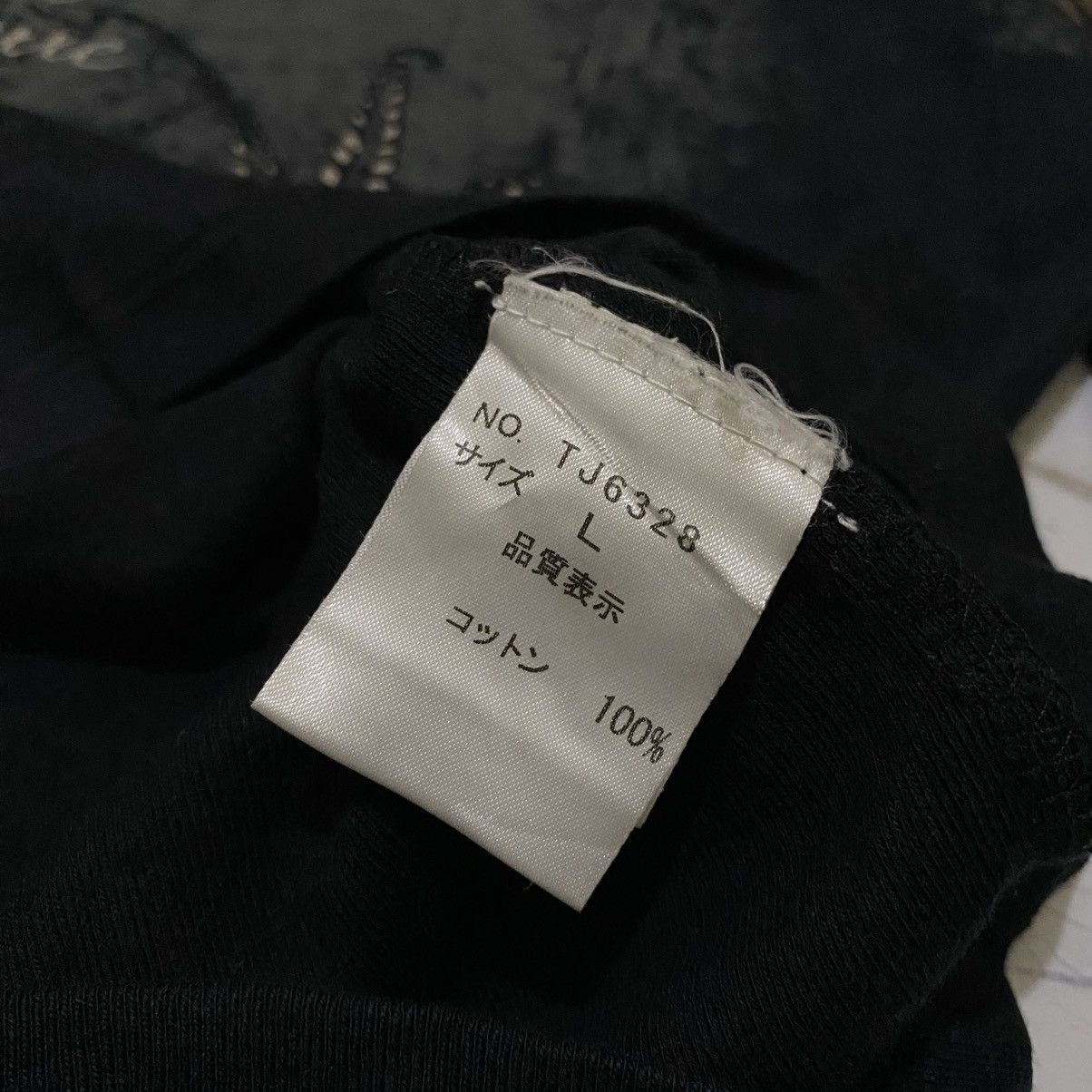 If Six Was Nine 2000s Skinny Minnie Printed Goth Grunge Top Size L / US 10 / IT 46 - 7 Thumbnail