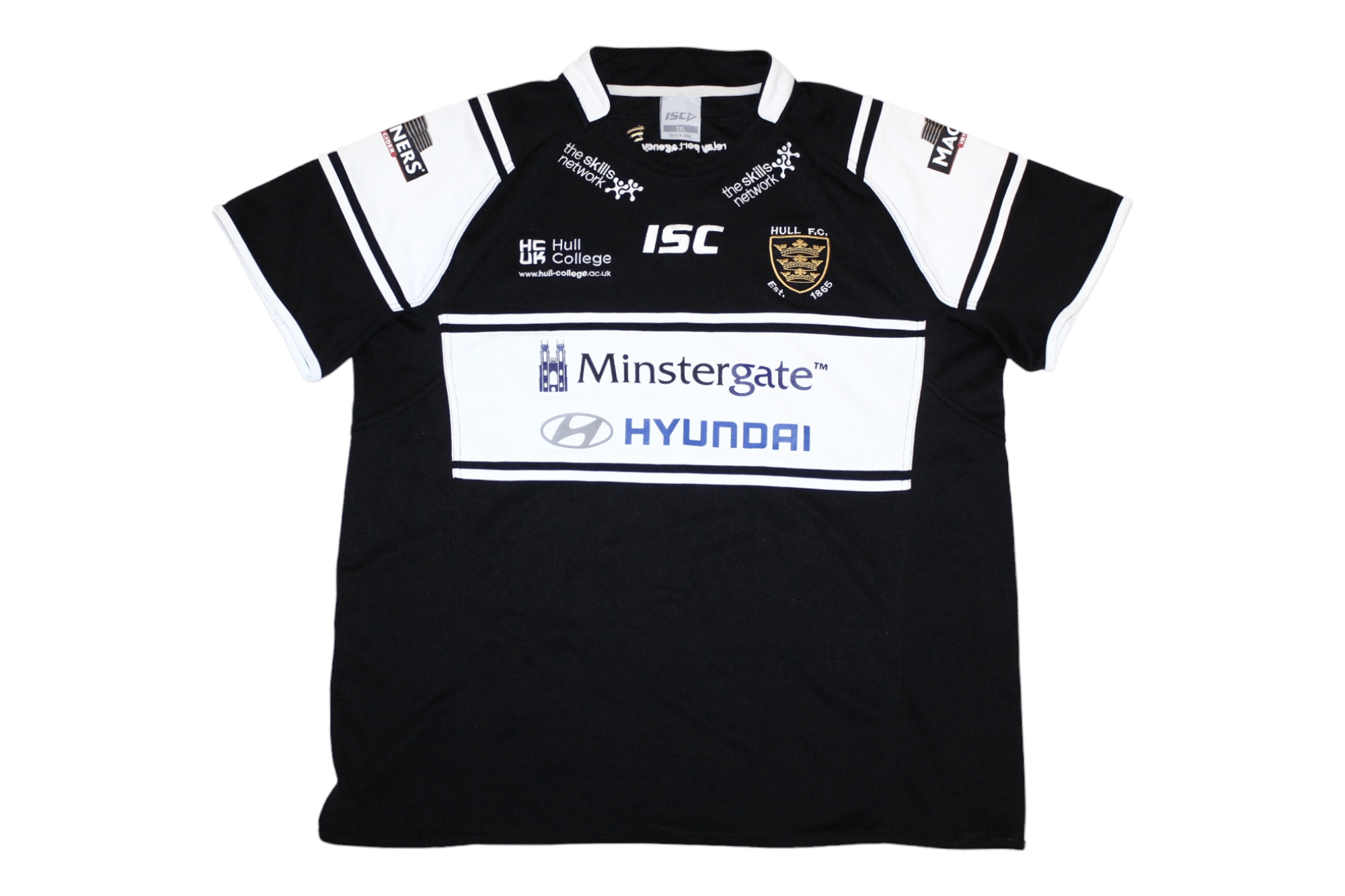 Vintage ISC RUGBY LEAGUE HULL FC HYUNDAI 2014/15 Jersey Size US XXL / EU 58 / 5 - 1 Thumbnail