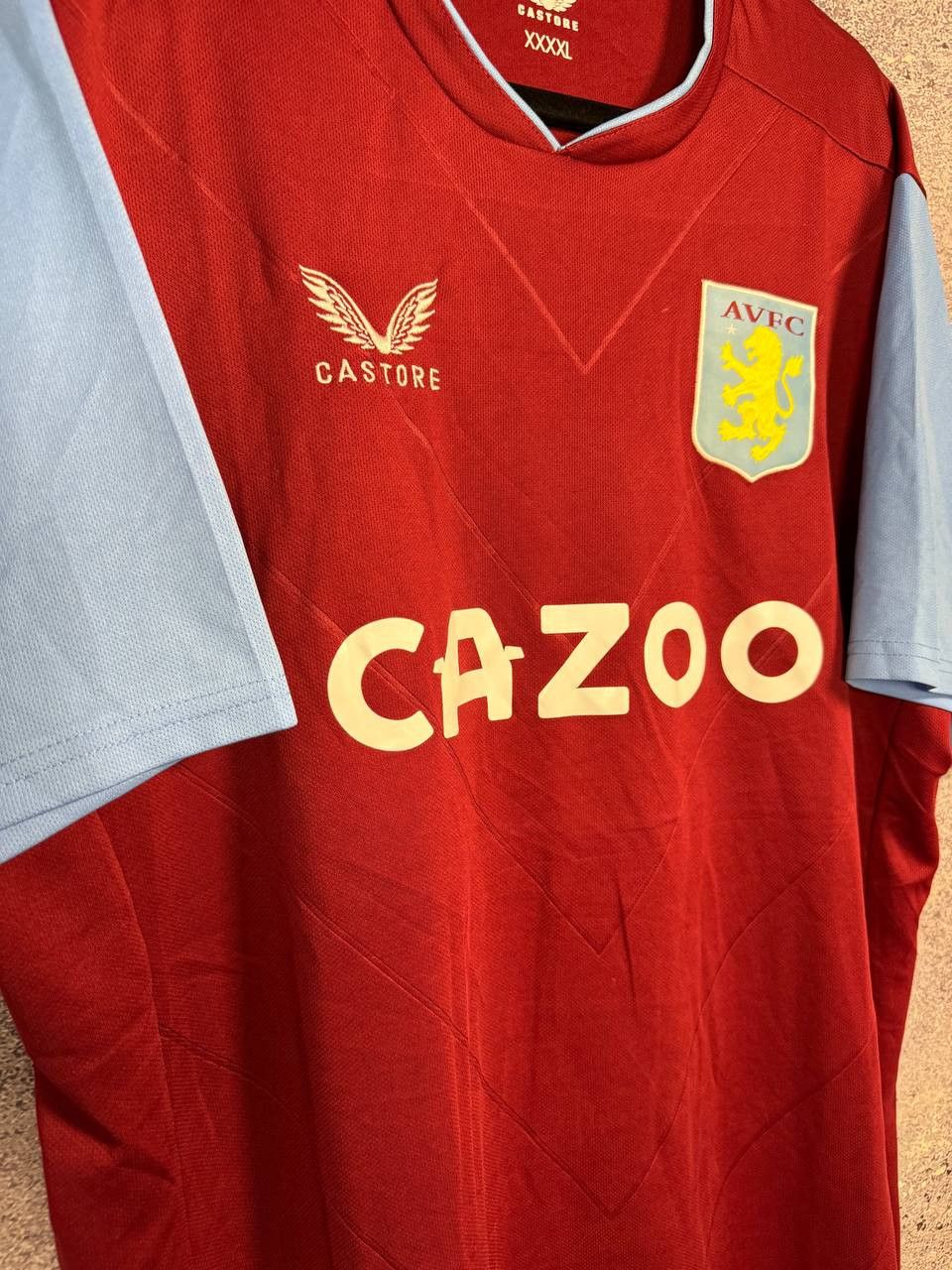 Vintage Vintage Aston Villa 2022/23 Castore Soccer Jersey Size US XXL / EU 58 / 5 - 6 Thumbnail