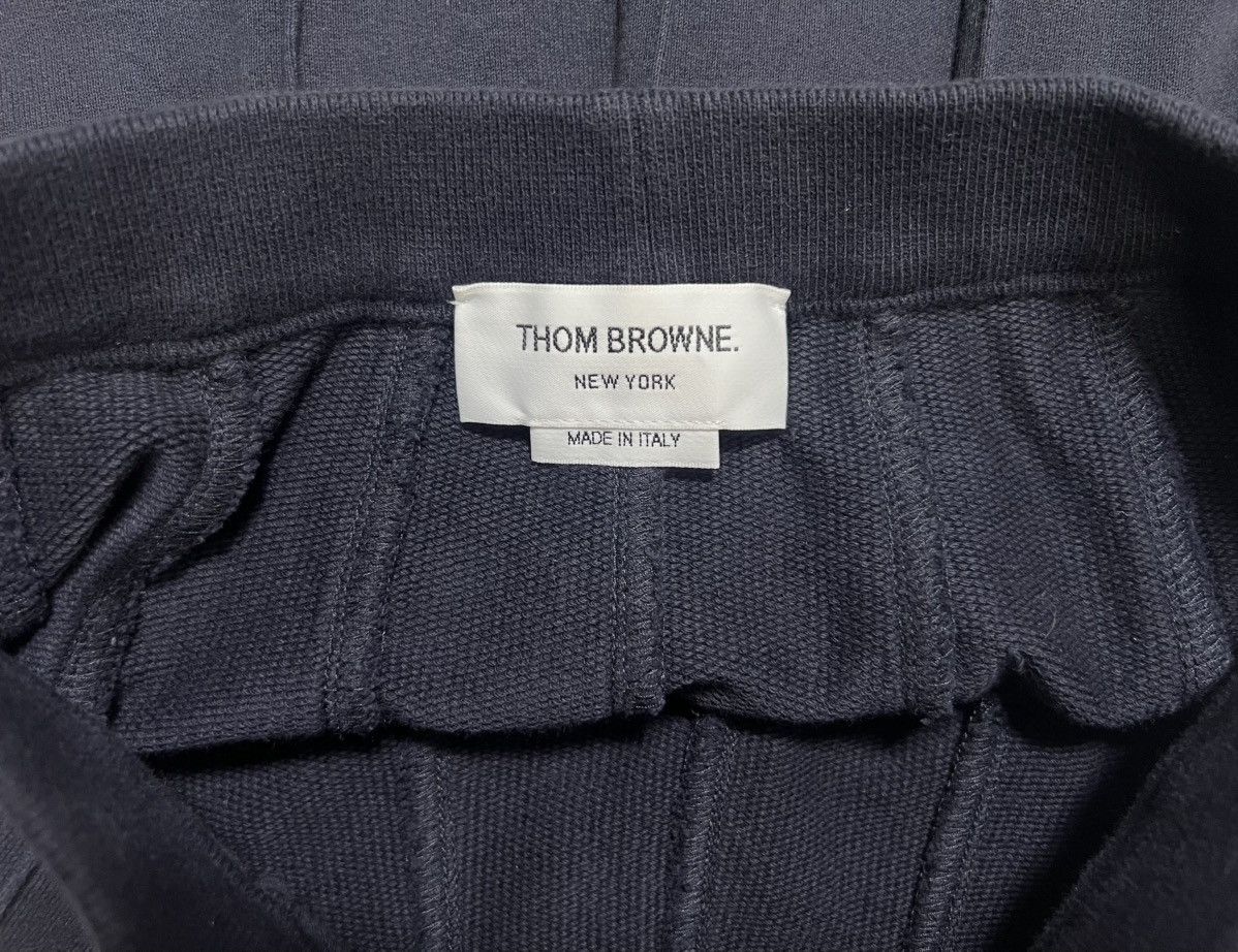 Thom Browne Thom Browne - Pleated Loopback Cotton Mini Skirt Size 25" / US 0 / IT 36 - 10 Thumbnail