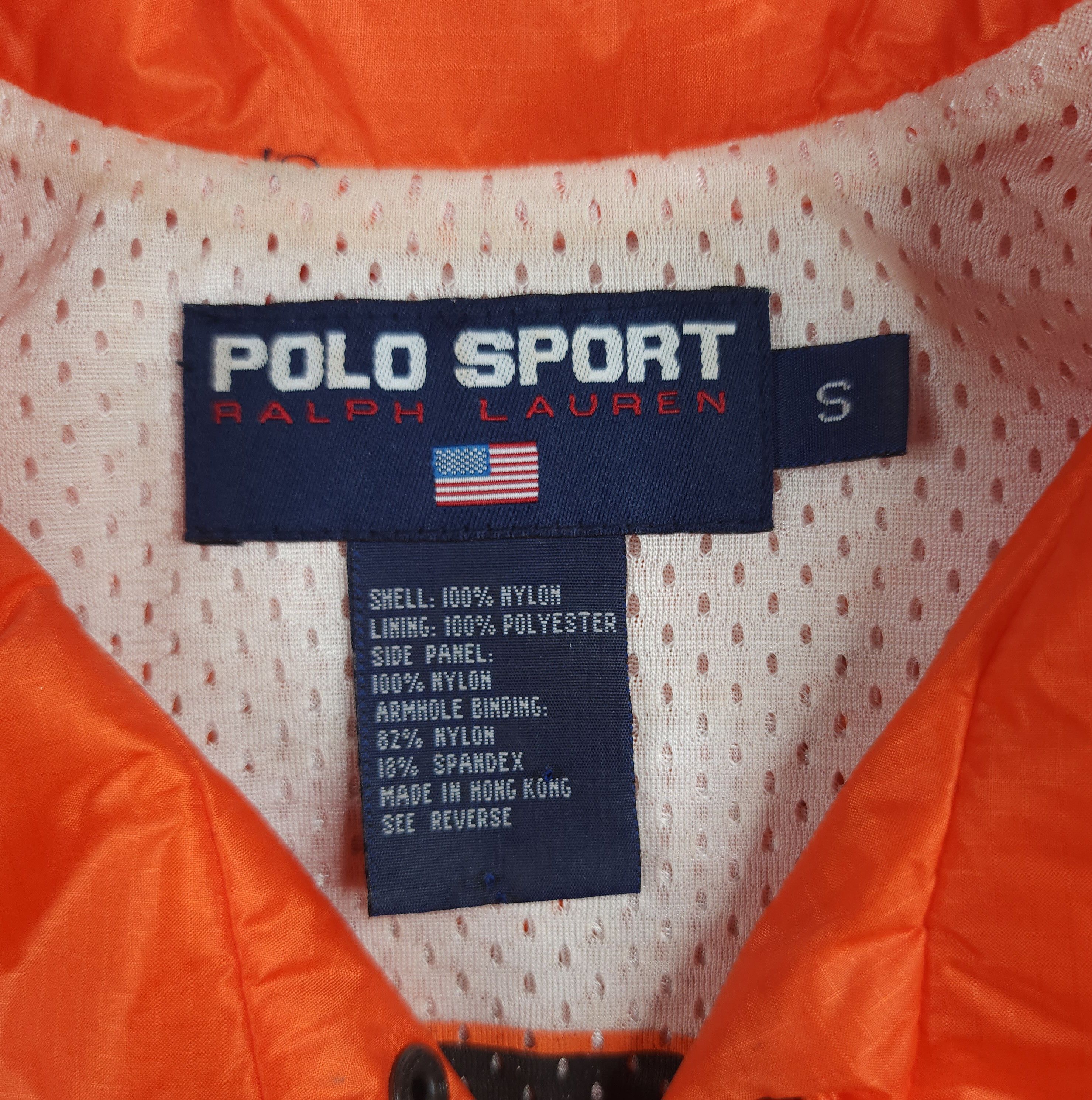 Polo Ralph Lauren Vintage Polo Sport Ralph Laurent nylon vest Size US S / EU 44-46 / 1 - 4 Thumbnail