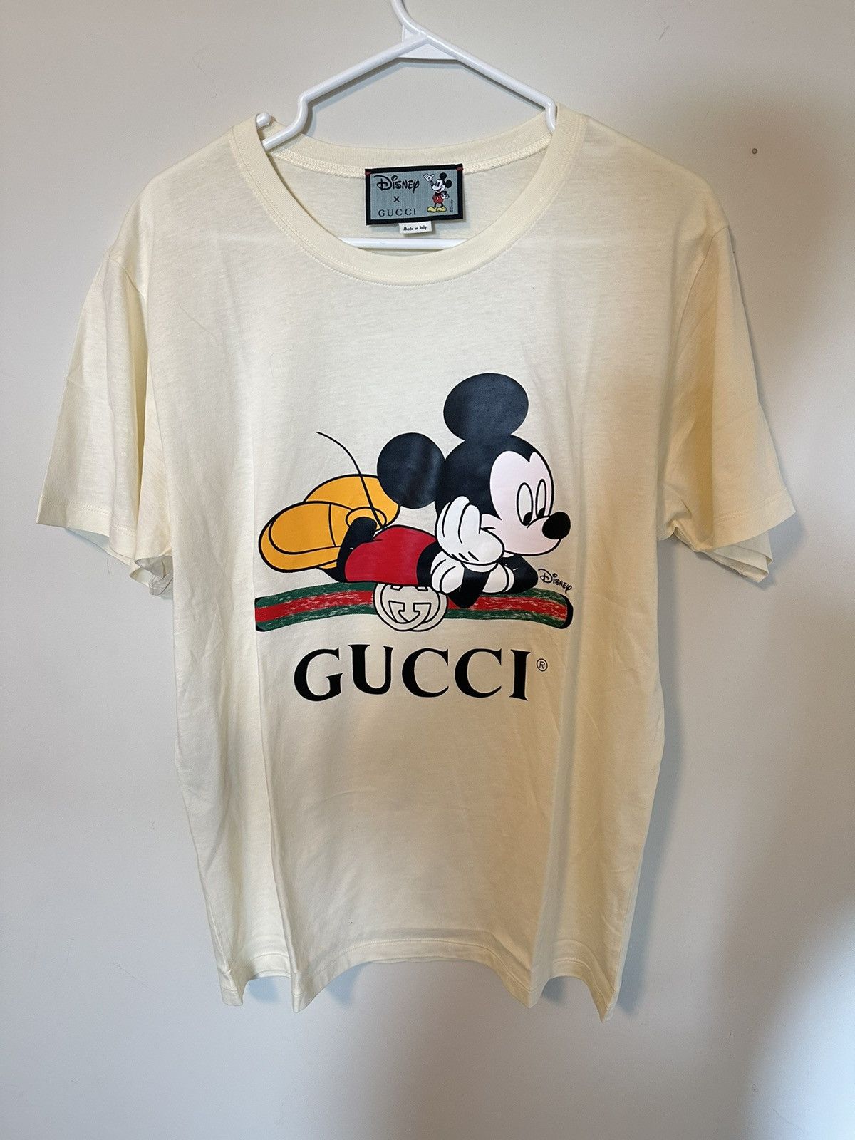 Gucci mickey mouse shirt price on sale