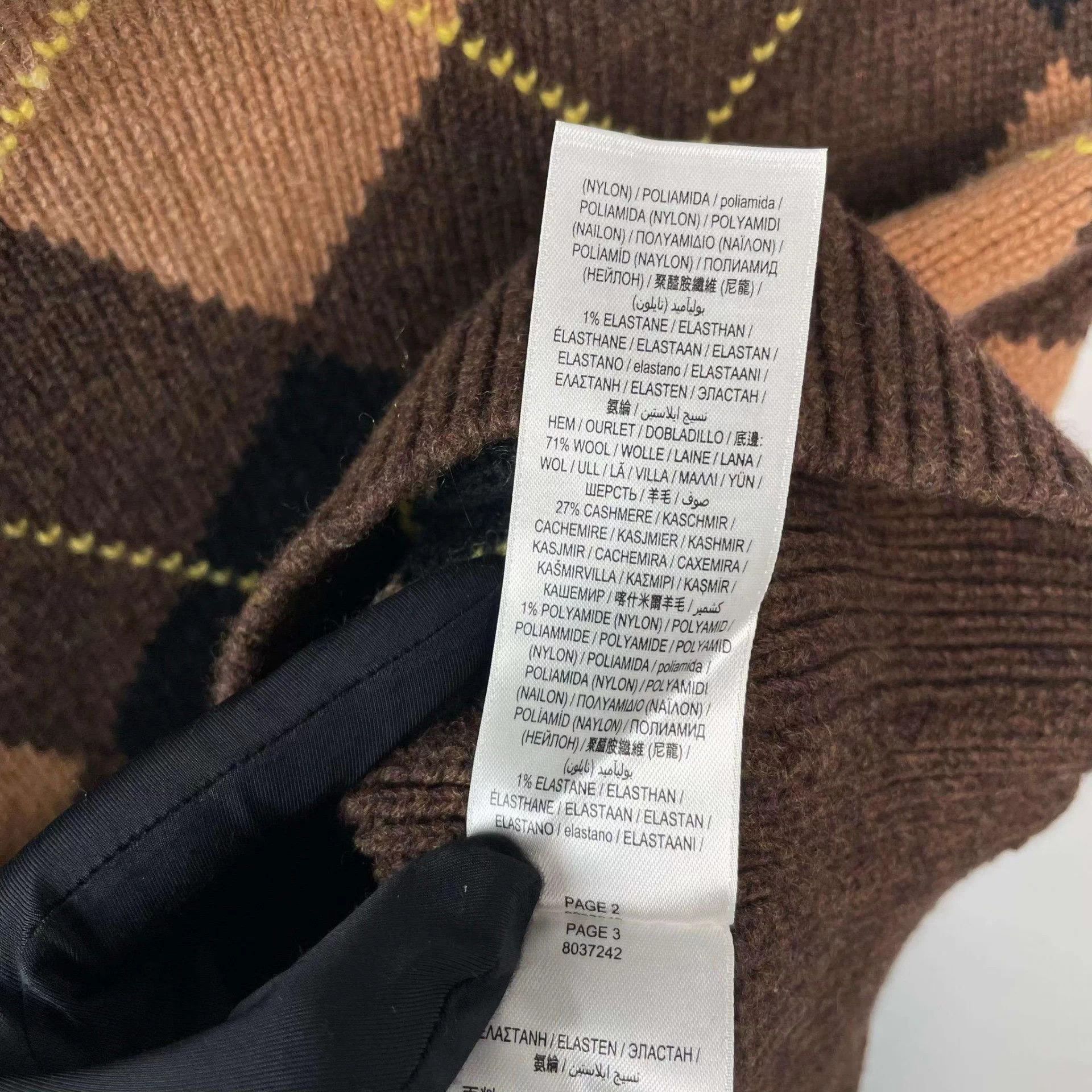 Burberry Burberry knit skirt brown B Grade Size 25" / US 0 / IT 36 - 7 Thumbnail