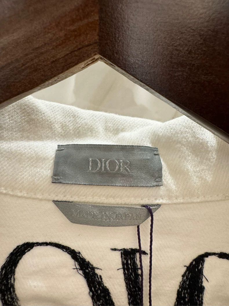 Dior Dior Logo denim jacket on the back 2504-Nextarrow Size M / US 6-8 / IT 42-44 - 3 Thumbnail