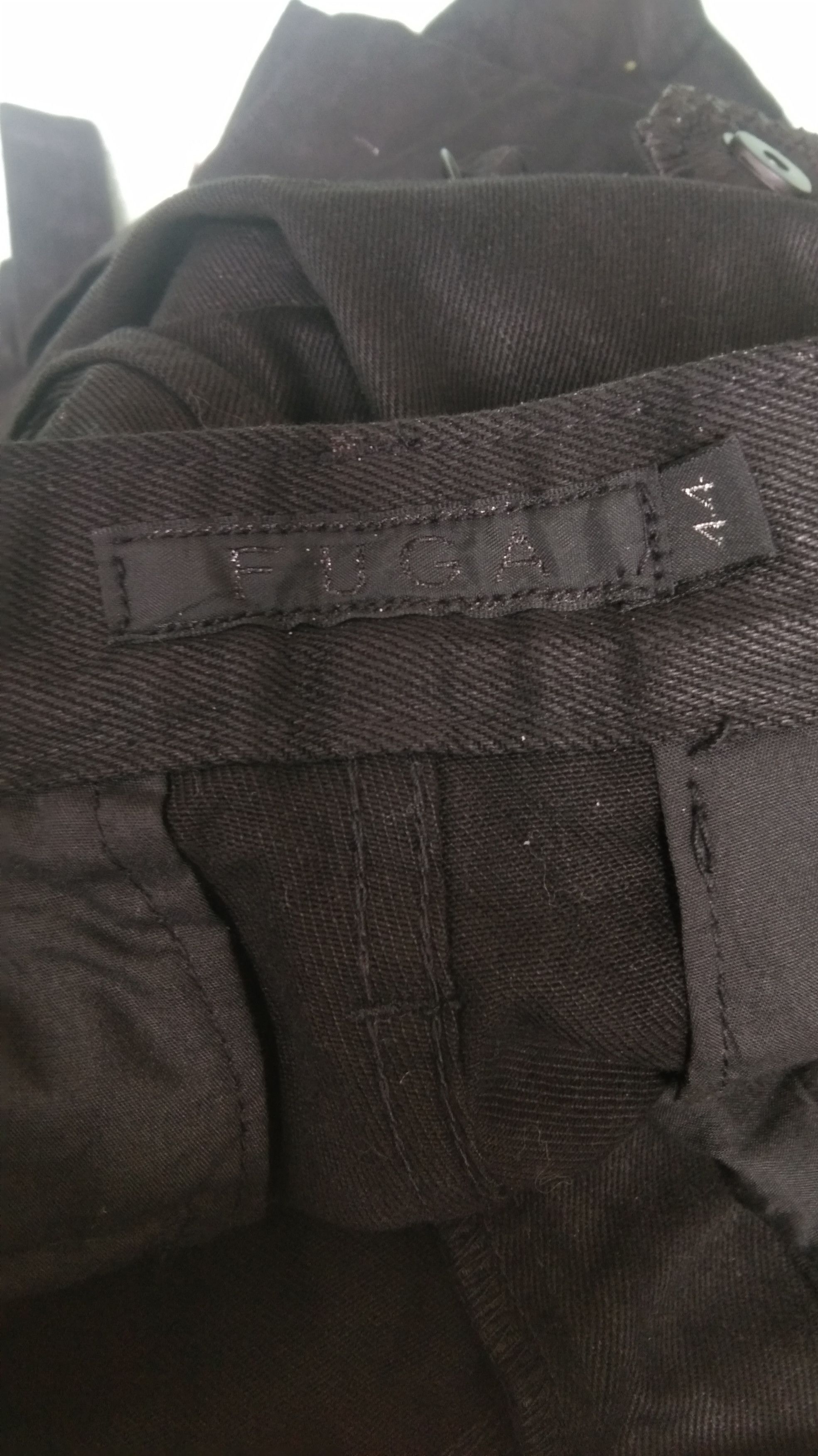 GOSTAR DE FUGA Fuga black bondage pants Size 29" - 8 Thumbnail