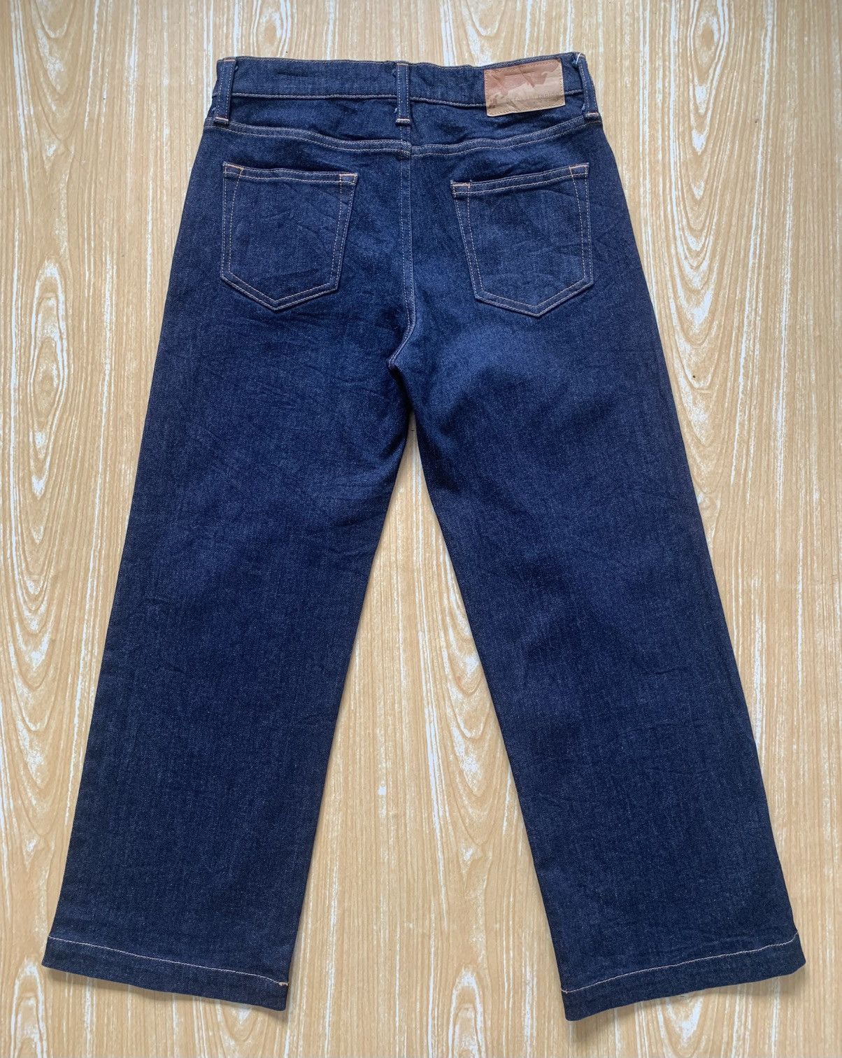 Designer Setouchi Indigo Made In Japan Baggy Stretching Jeans Pant Size US 28 / EU 44 - 6 Thumbnail