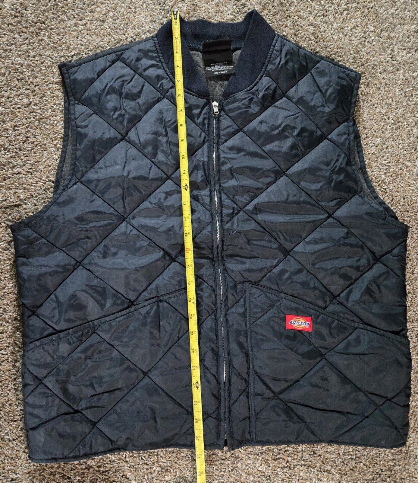 Designer Dickies Diamond Quilted Vest Large Size US L / EU 52-54 / 3 - 2 Thumbnail