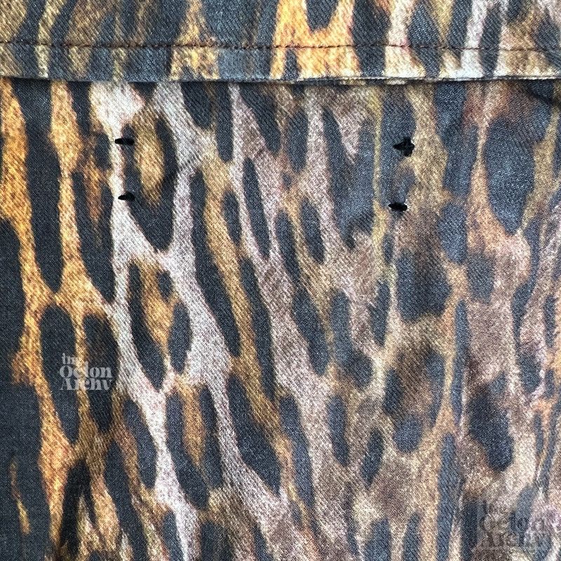 Amiri Amiri Distressed Leopard Printed Flannel Shirt Brand New Size US L / EU 52-54 / 3 - 8 Thumbnail