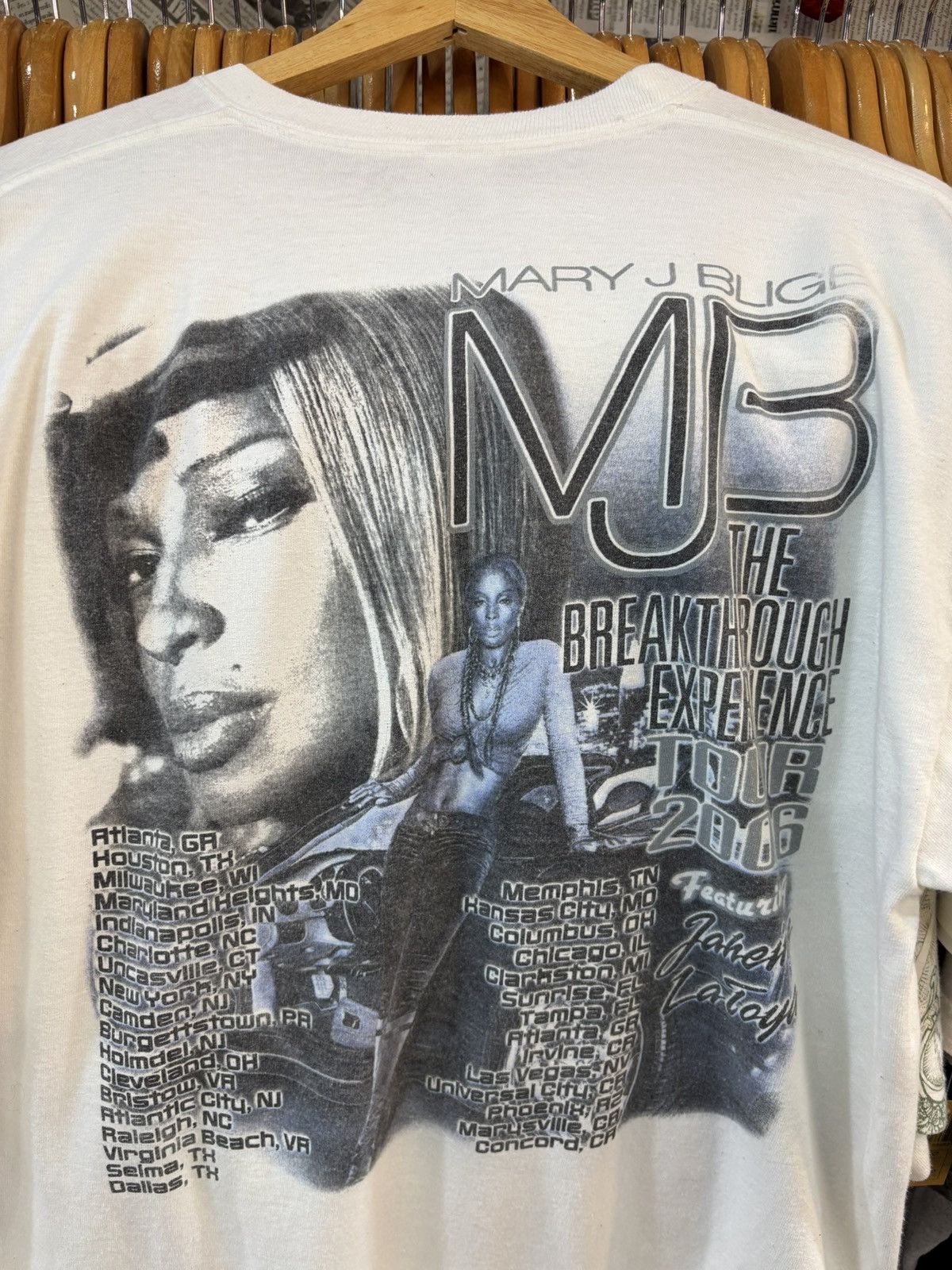 Vintage Mary J Blige Tour 2006 Size US L / EU 52-54 / 3 - 7 Thumbnail