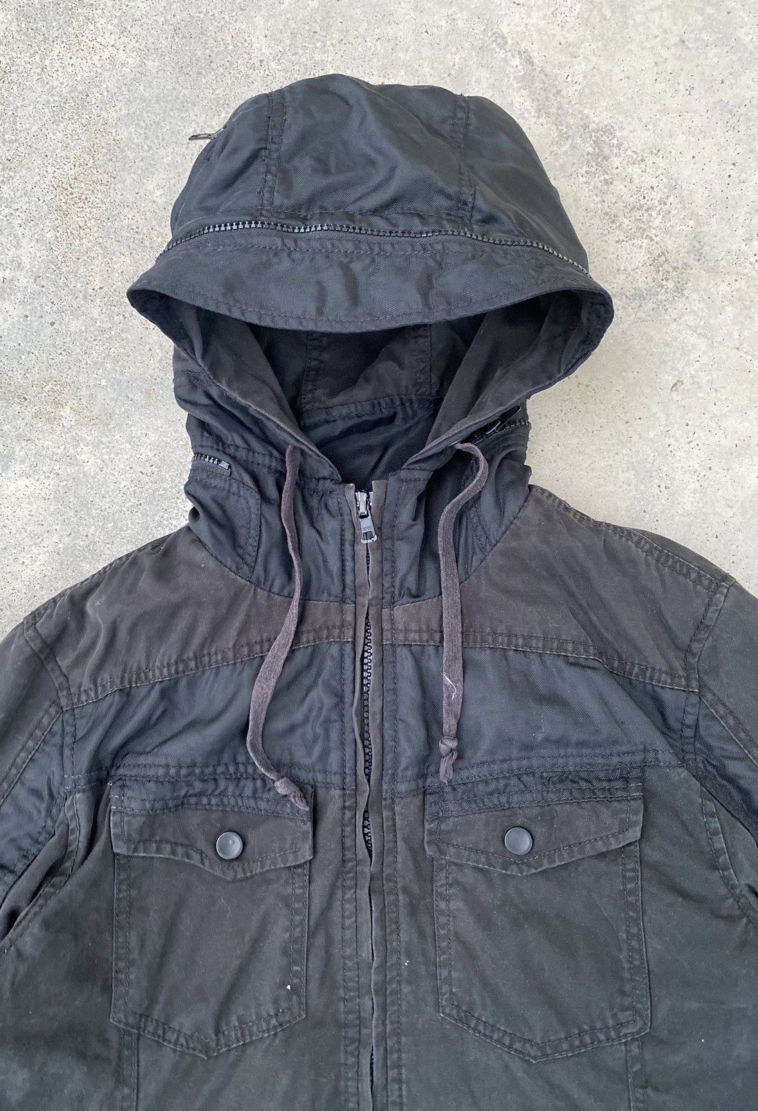 Diesel Vintage Diesel Avant Garde Multi-Pocket Jacket Size US L / EU 52-54 / 3 - 2 Thumbnail