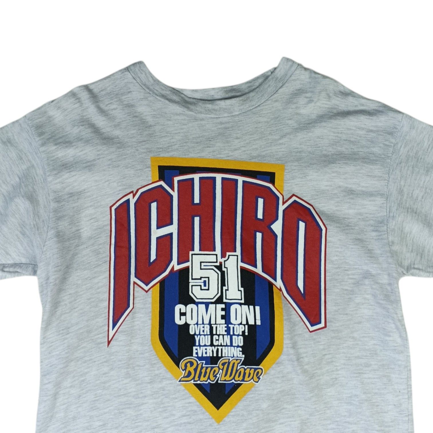 MLB Vintage MLB Ichiro 51 Suzuki Baseball Blue Wave T-Shirt Size US S / EU 44-46 / 1 - 4 Thumbnail