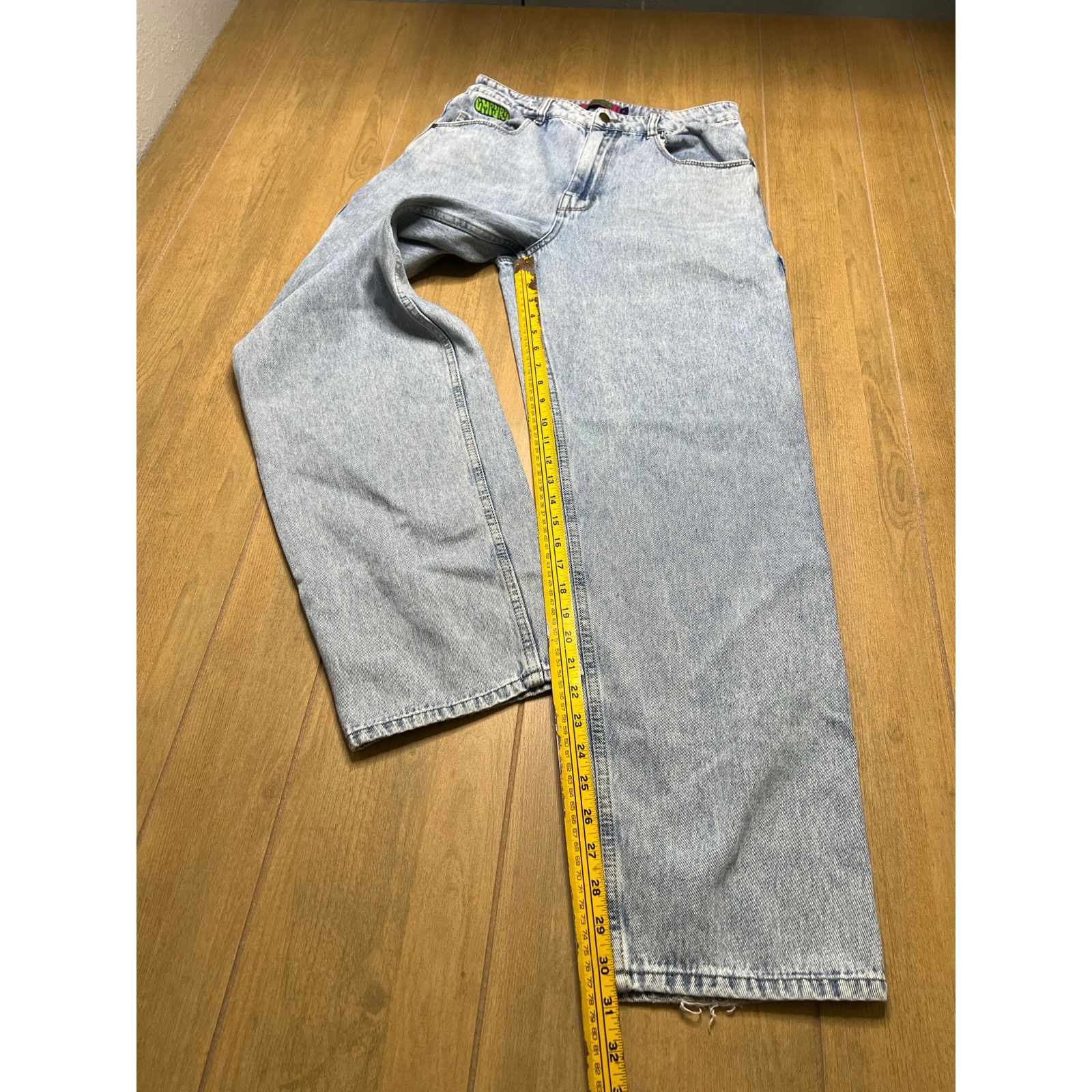 Empyre Empyre Carpenter Jeans Womens Sz 9 Blue Tori High Rise Y2K Size 32" / US 10 / IT 46 - 7 Thumbnail