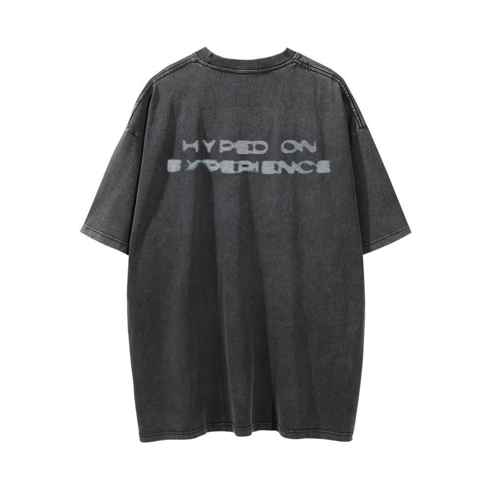 Japanese Brand × Vintage Human silhouette abstract print washed distressed T-shirt Size US L / EU 52-54 / 3 - 2 Thumbnail