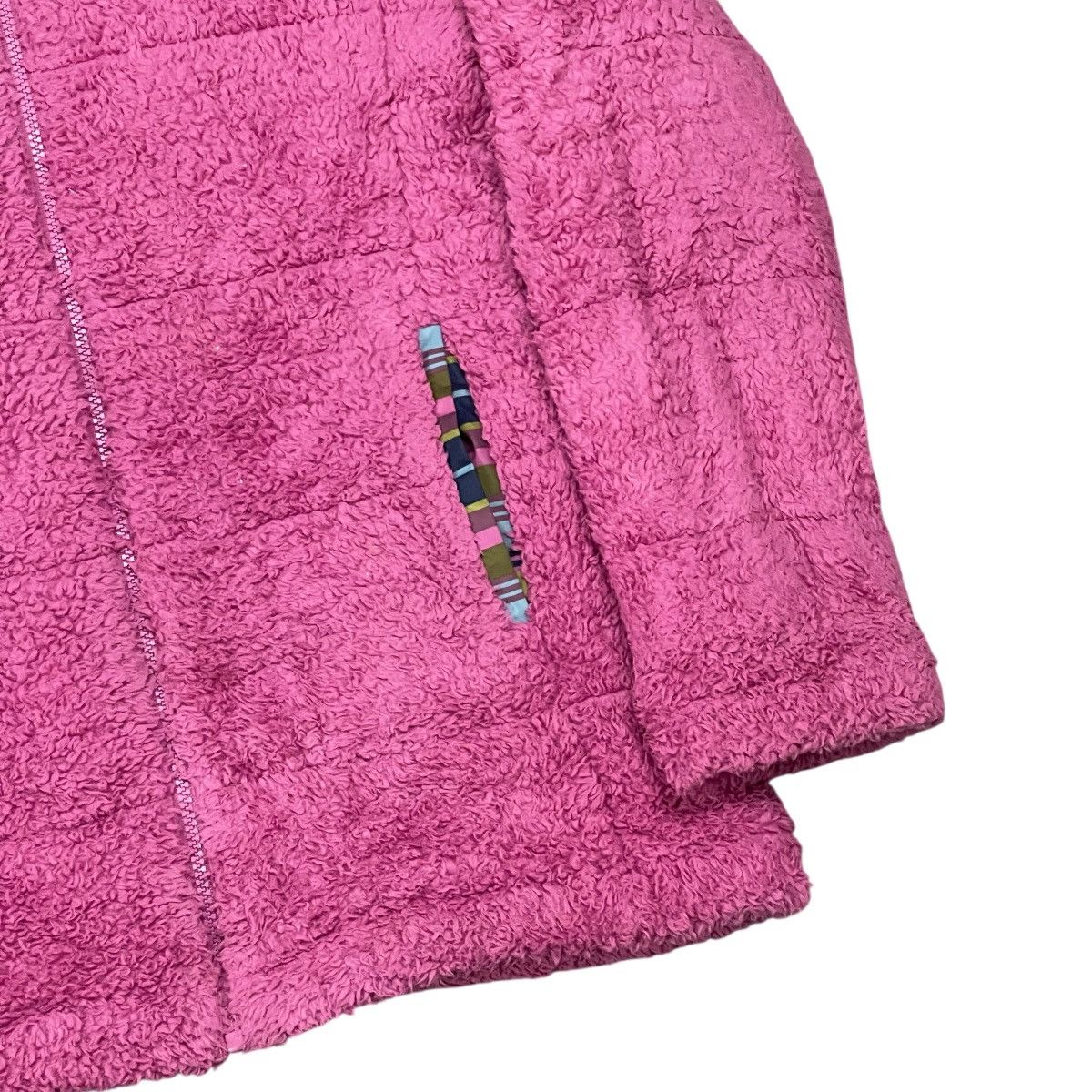 Patagonia Patagonia Reversible Striped Sherpa Fleece Puffer Jacket Size L / US 10 / IT 46 - 17 Thumbnail