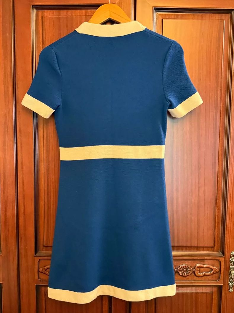 Gucci Gucci Blue knitted dress 2504-Nextarrow Size XS / US 0-2 / IT 36-38 - 2 Thumbnail