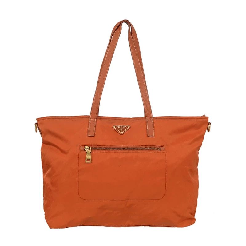 Prada Prada Nylon Gold Shoulder Bag 39 Women Size ONE SIZE - 1 Thumbnail