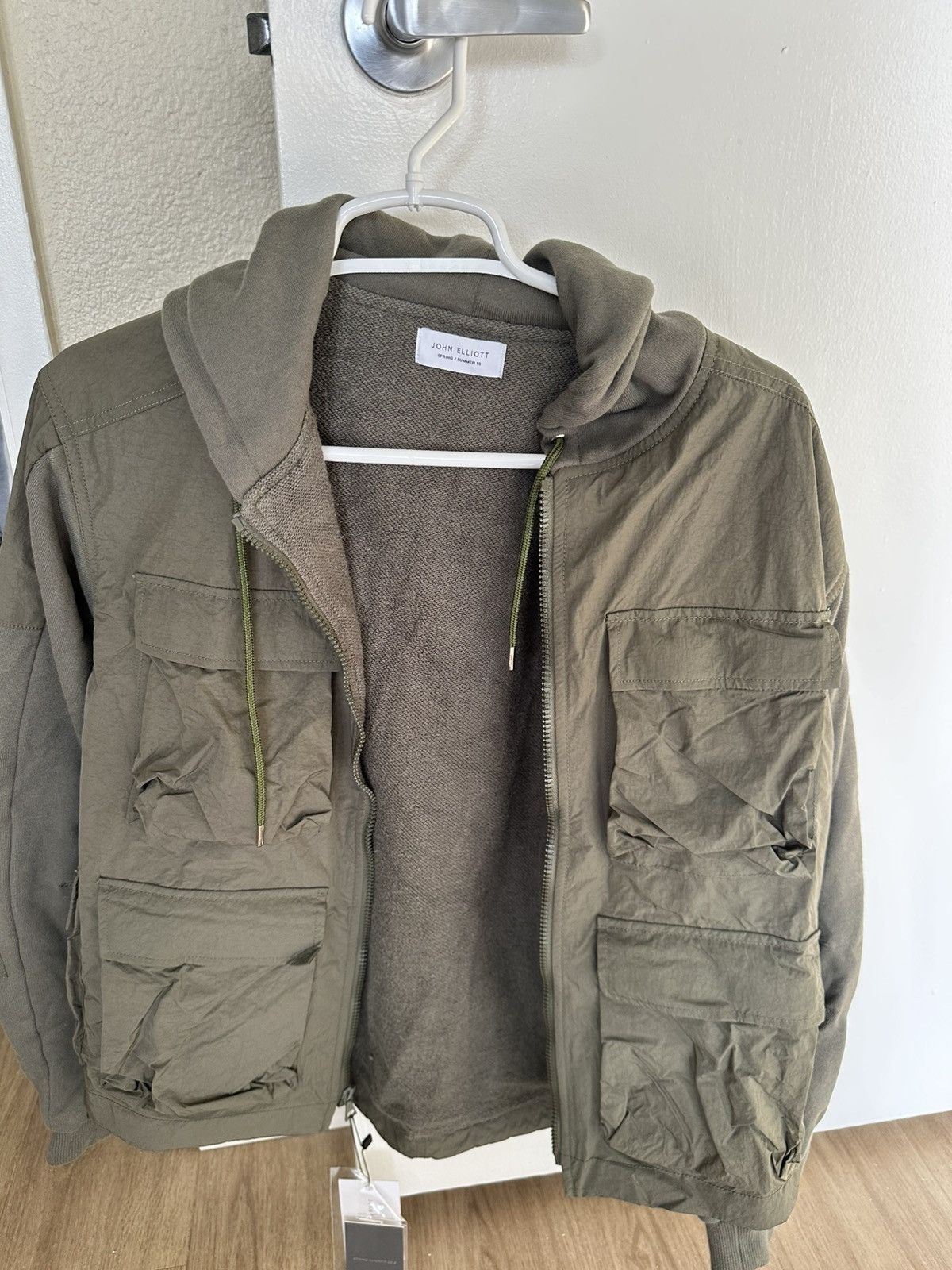 John Elliott John Elliott Spring Summer 2019 Nylon Paneled Jacket sz S Size US S / EU 44-46 / 1 - 1 Thumbnail