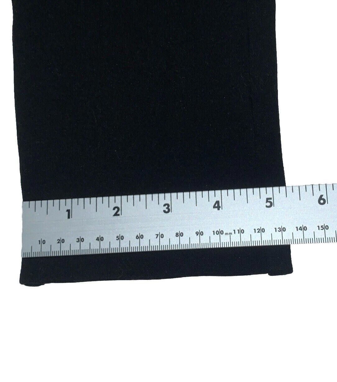 Other Brass Women's Medium 28” Black Pull-on Elastic Waistband Size 32" / US 10 / IT 46 - 10 Thumbnail