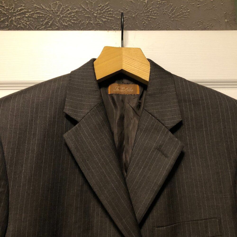 Tasso Elba tasso elba men's 100%wool sport coat jacket blazer 40R Size 40R - 1 Thumbnail