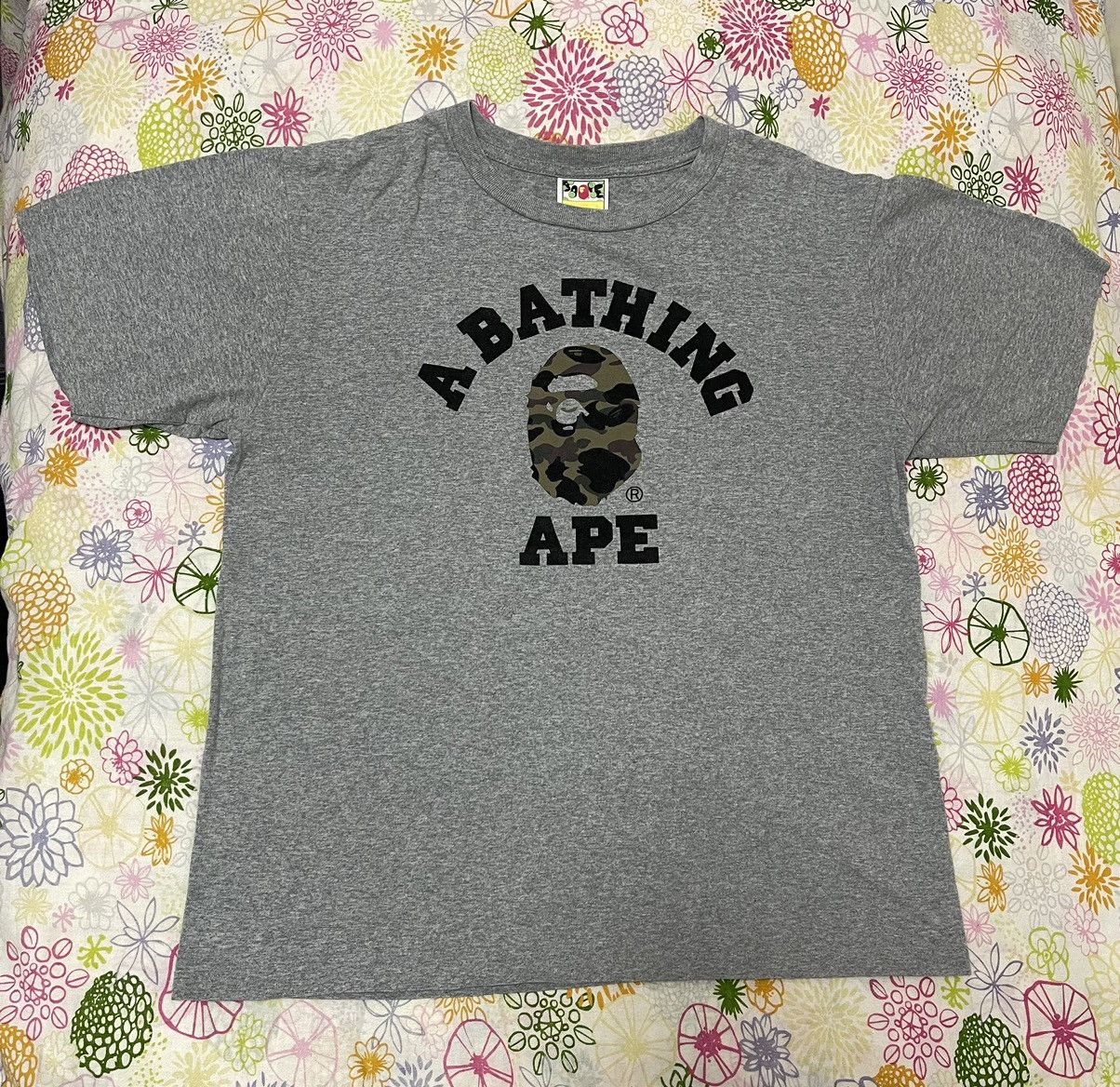 BAPE x F.C.R.B. Multi Camo College Tee Black