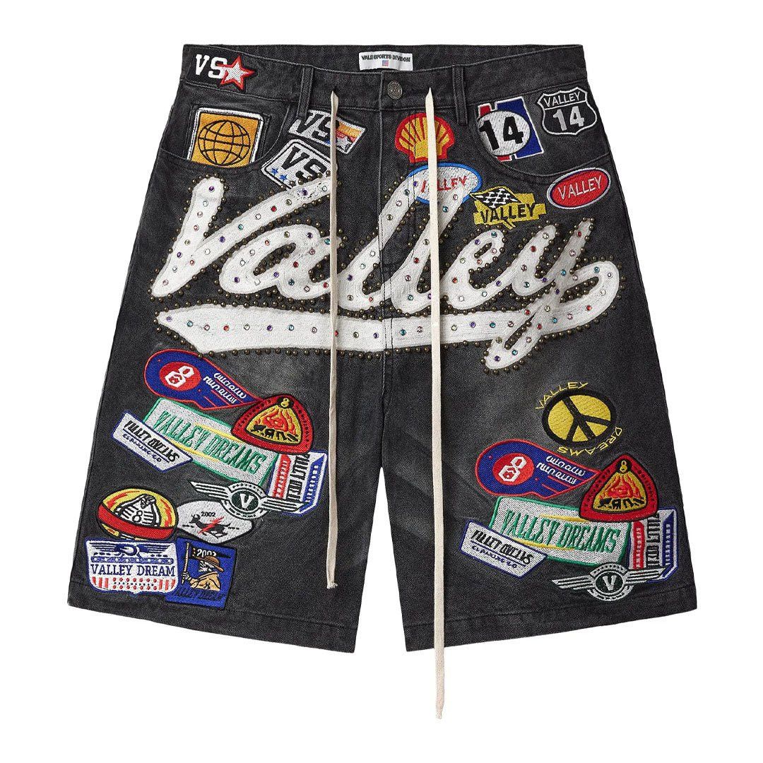 Vale Forever 1980s Jorts 'Black Wash' Size US 36 / EU 52 - 1 Thumbnail