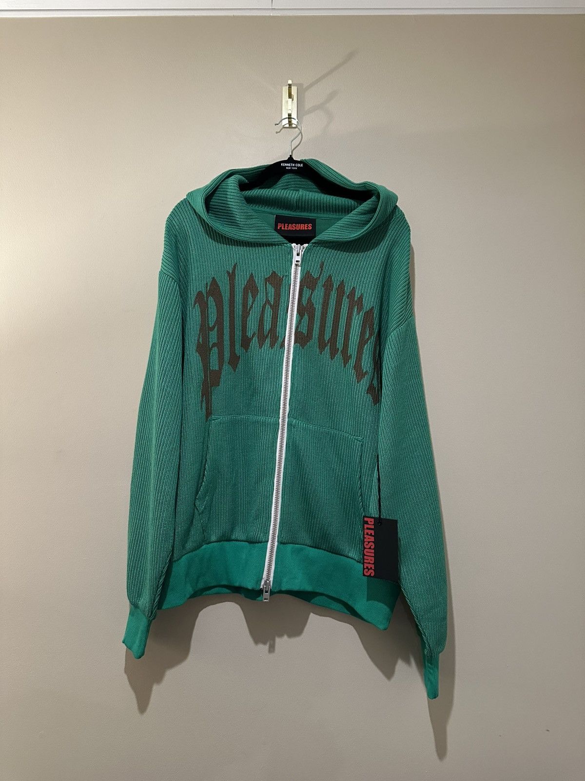Pleasures Pleasures Twitch Knitted Zip Size US L / EU 52-54 / 3 - 1 Thumbnail