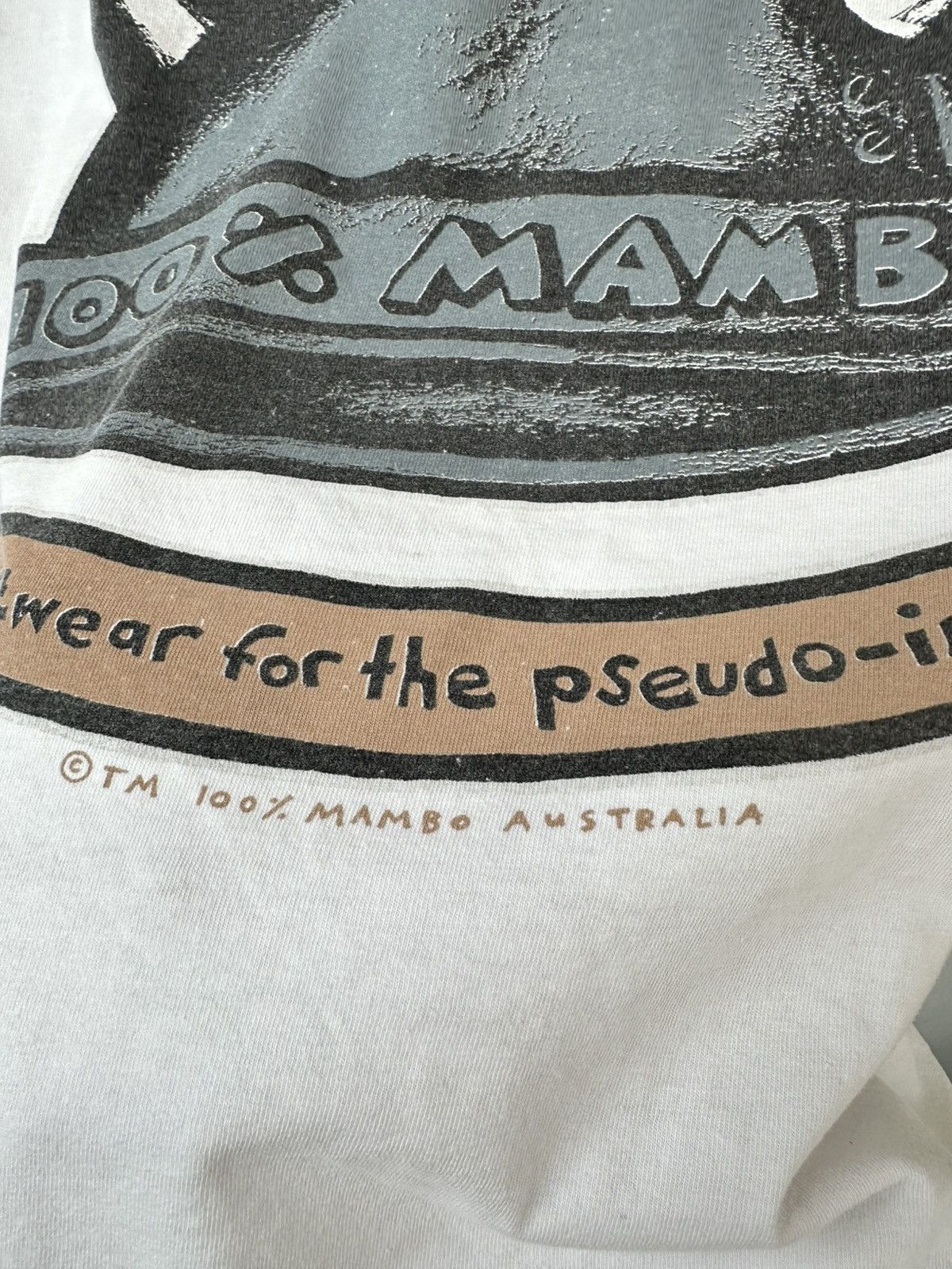 Mambo Vintage 90s Mambo Australia Girly Street-wear Surf Tee Size US L / EU 52-54 / 3 - 5 Thumbnail