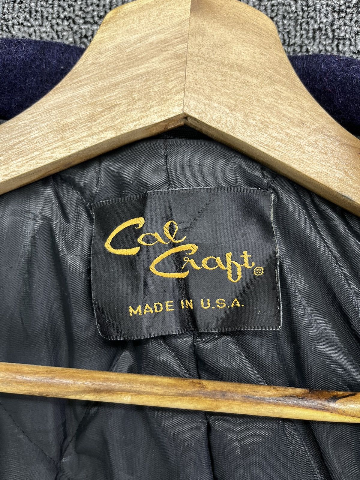 Vintage Vintage Cal Craft Double Breasted Wool Jacket Size US M / EU 48-50 / 2 - 6 Thumbnail