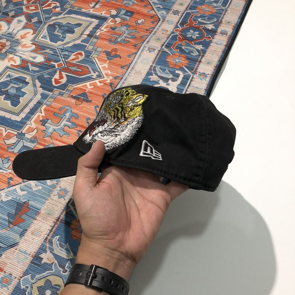 New Era Vintage New Era Tattoo Pack E-Frame Baseball Cap Black Size ONE SIZE - 4 Thumbnail